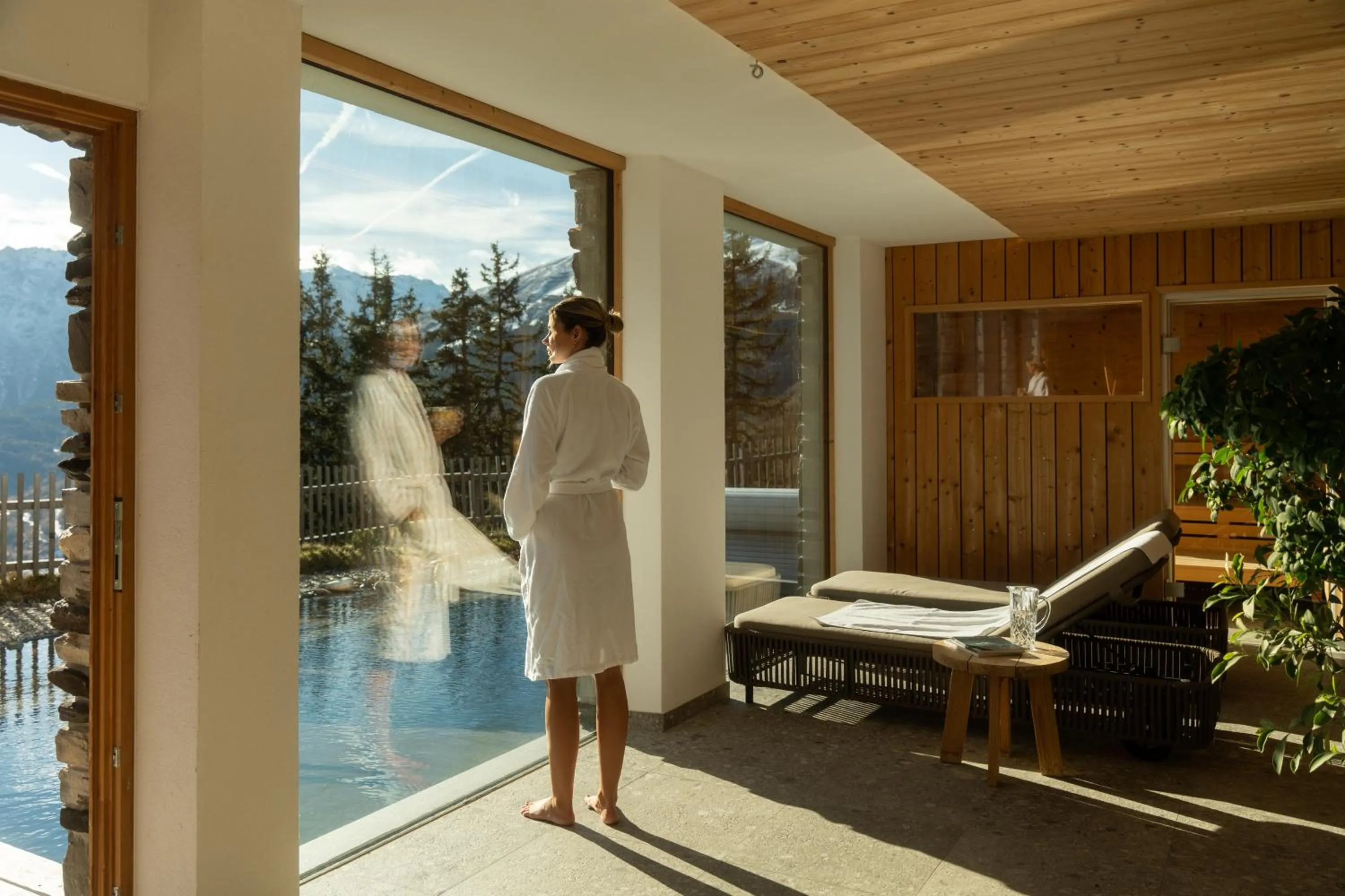 Sauna in Leni Mountain Chalet