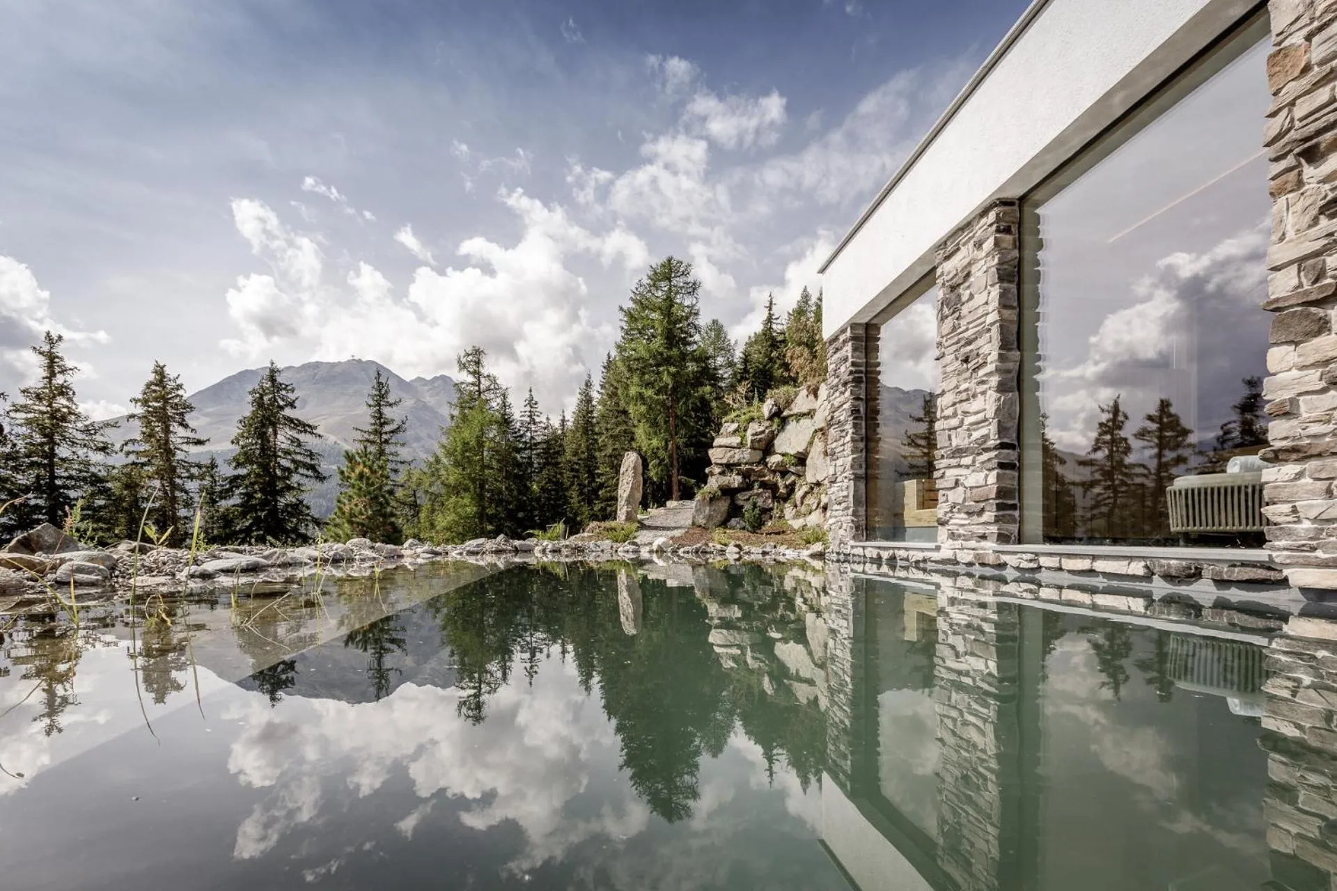 Day in Leni Mountain Chalet
