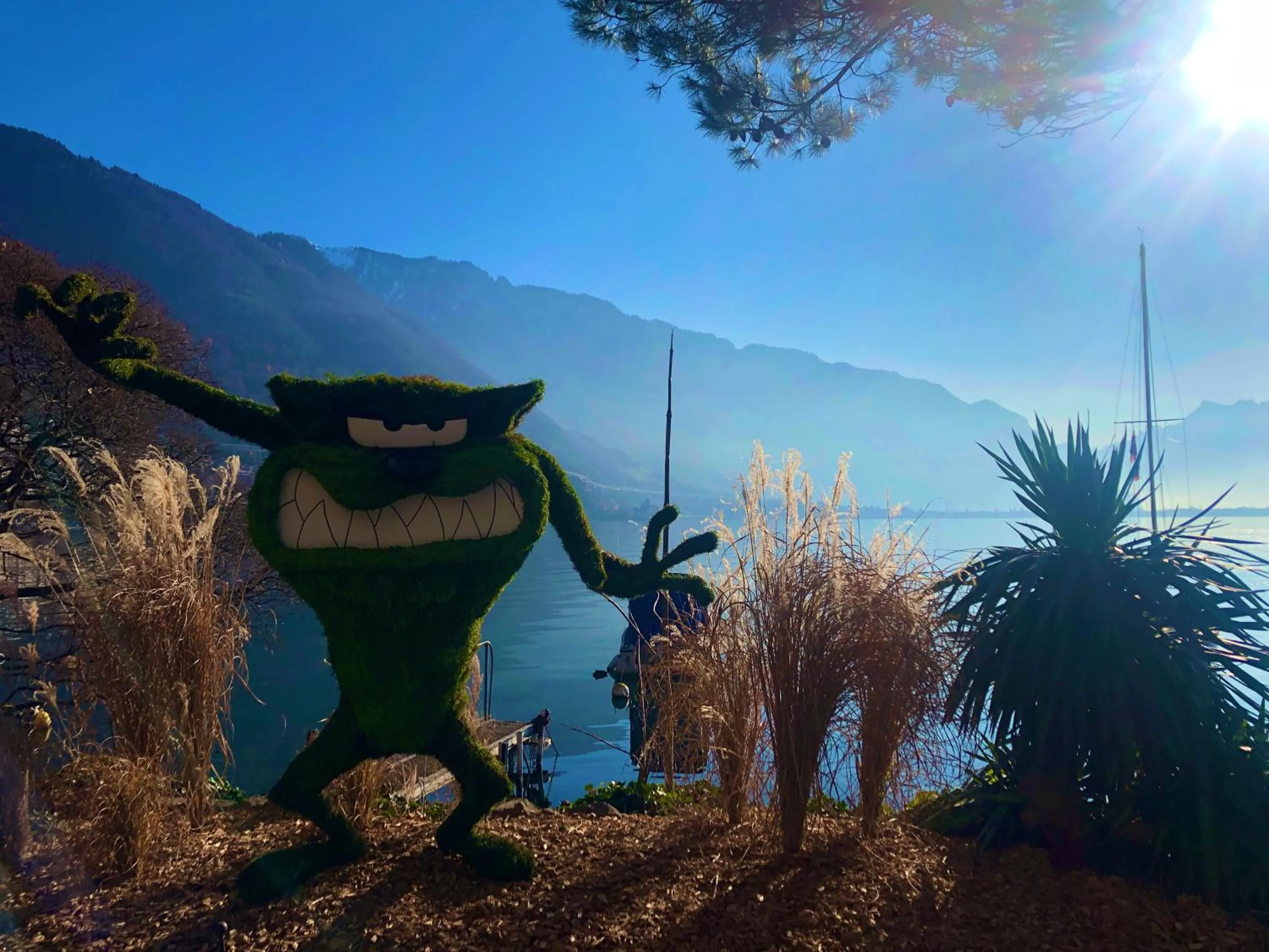 Natural landscape in B&B Guest House Du Lac