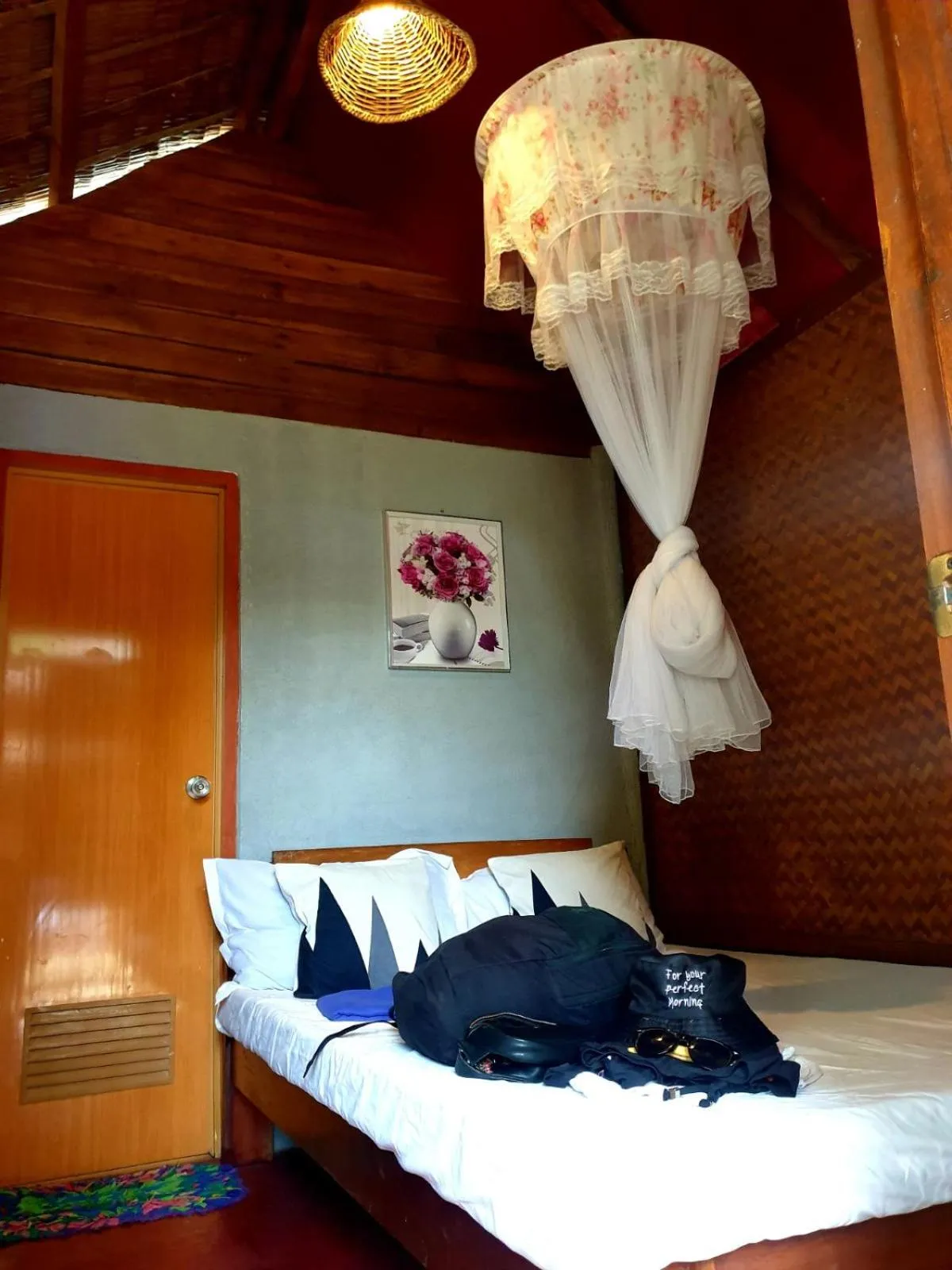 Bed in Zhaya's Beach & Cottages