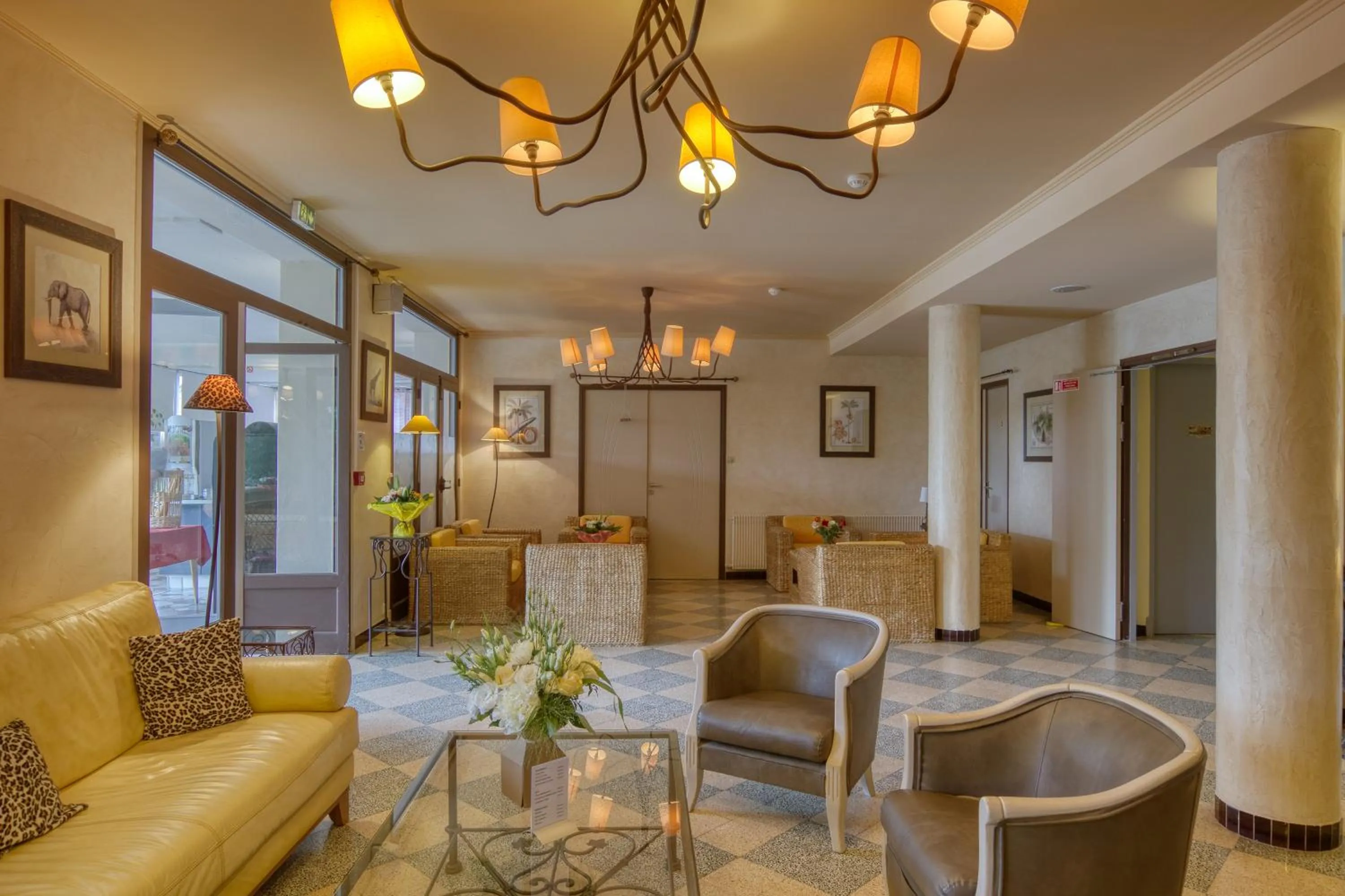 Seating area in Cap Nègre Hôtel