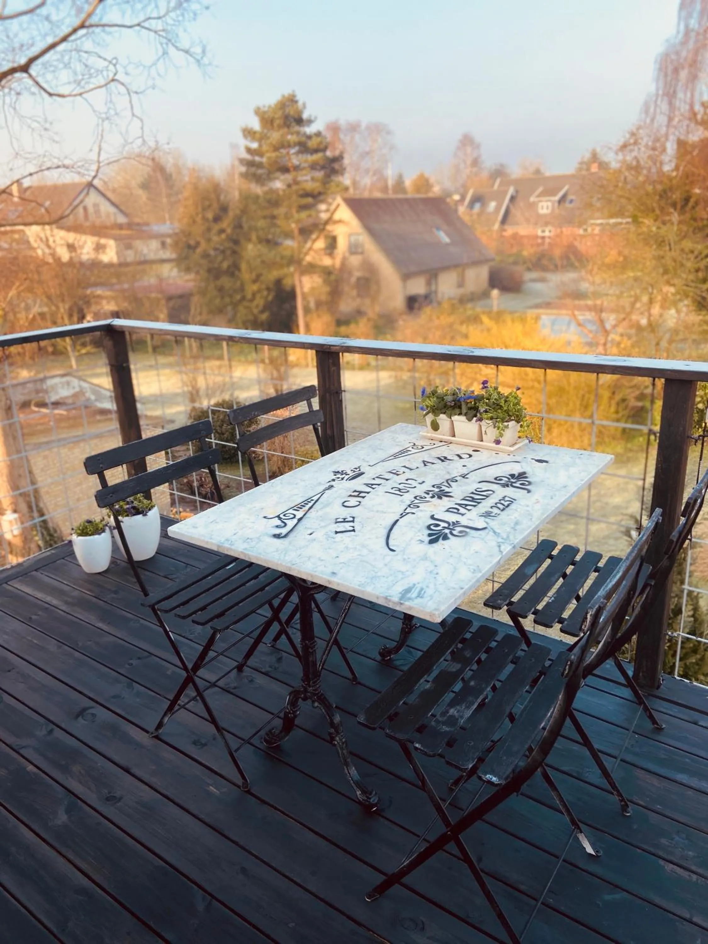 Balcony/Terrace in Den Gamle Apotekergaard