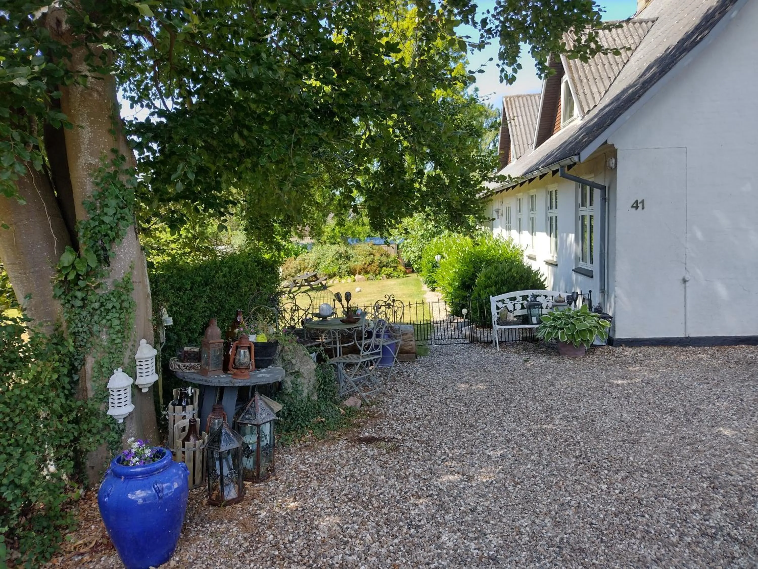 Garden in Den Gamle Apotekergaard
