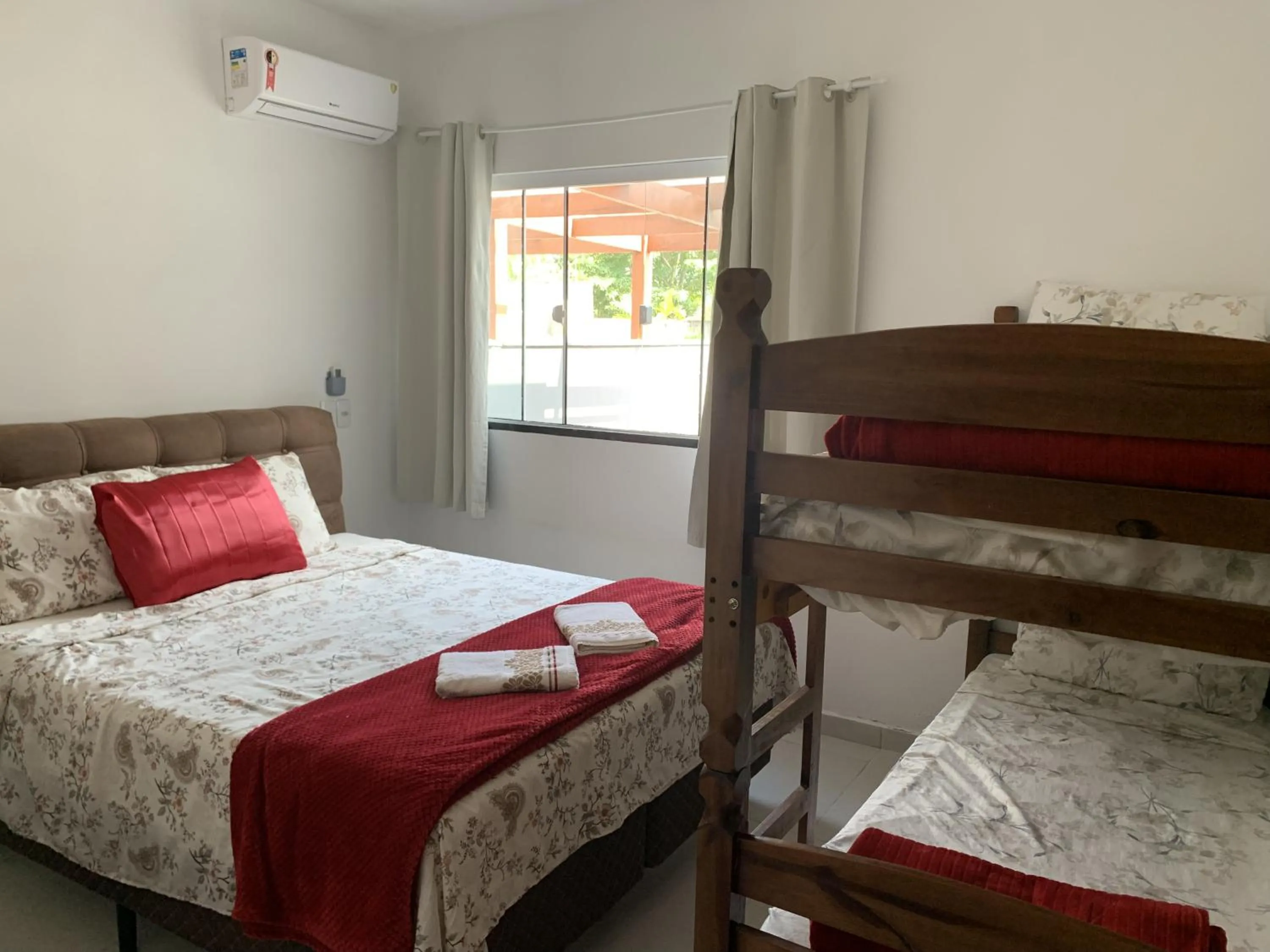 Bed in Casa do Lago - Condomínio de Casas para aluguel diário e de Temporada