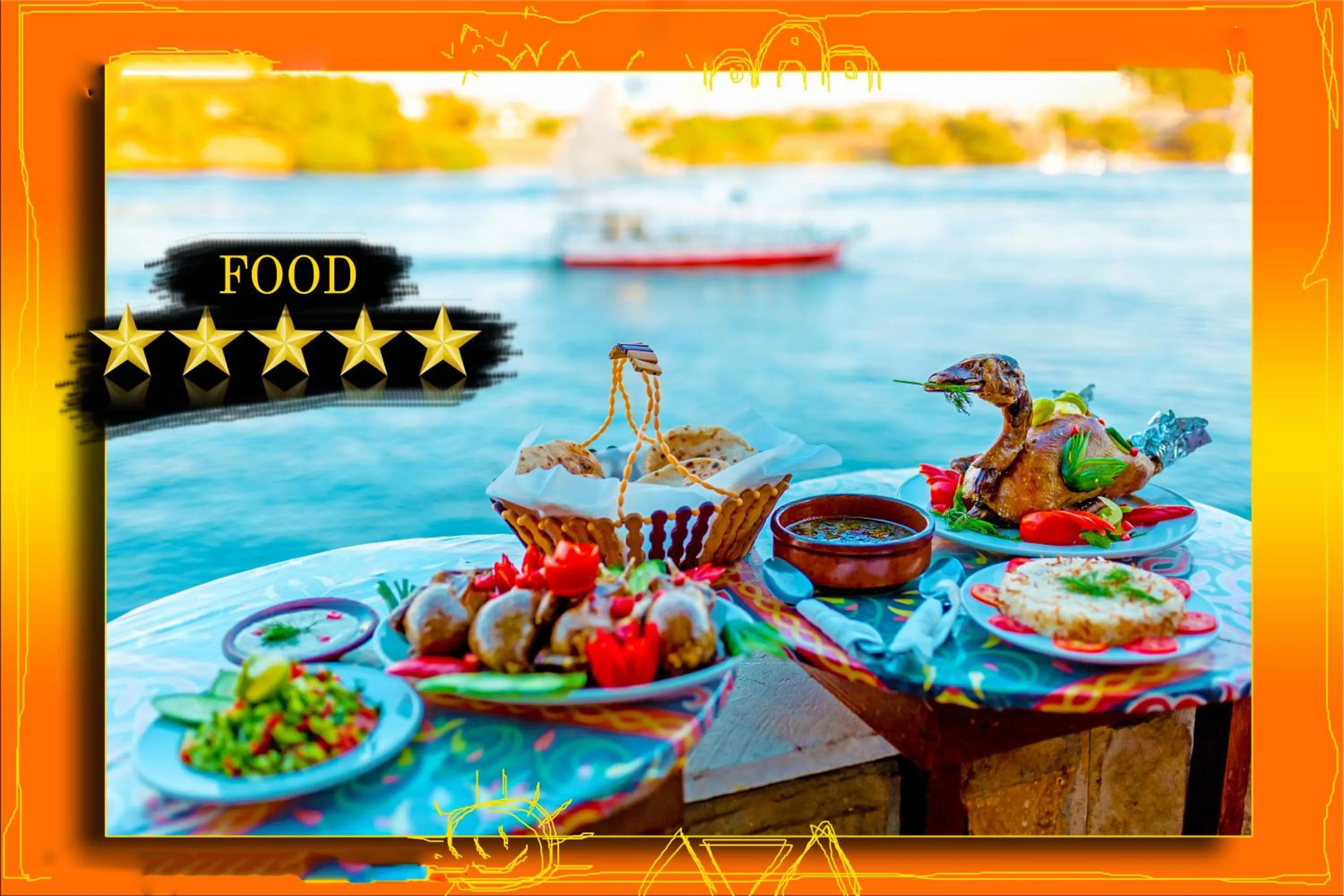 Natural landscape in Opal privat nubian hotel