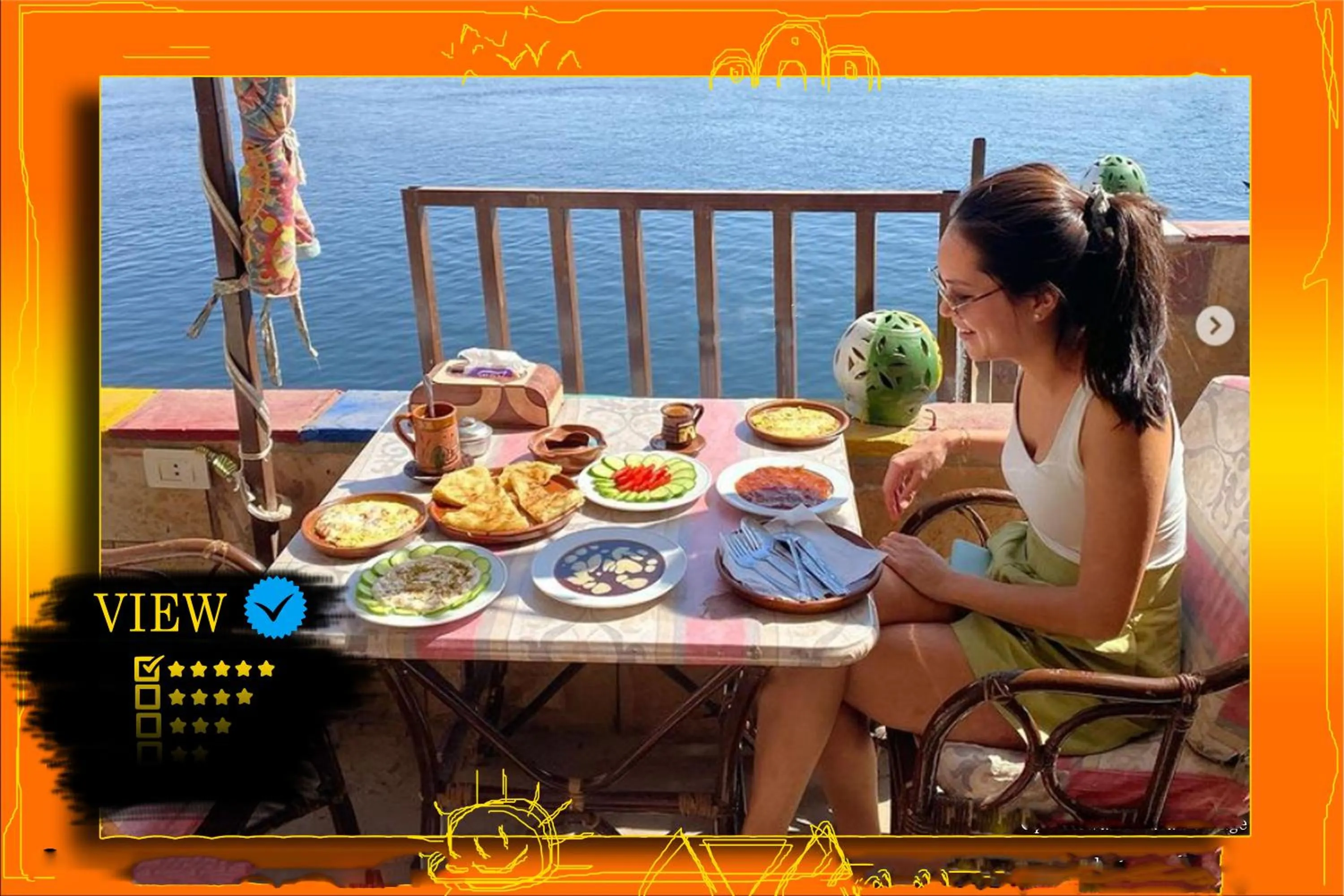 Natural landscape in Opal privat nubian hotel