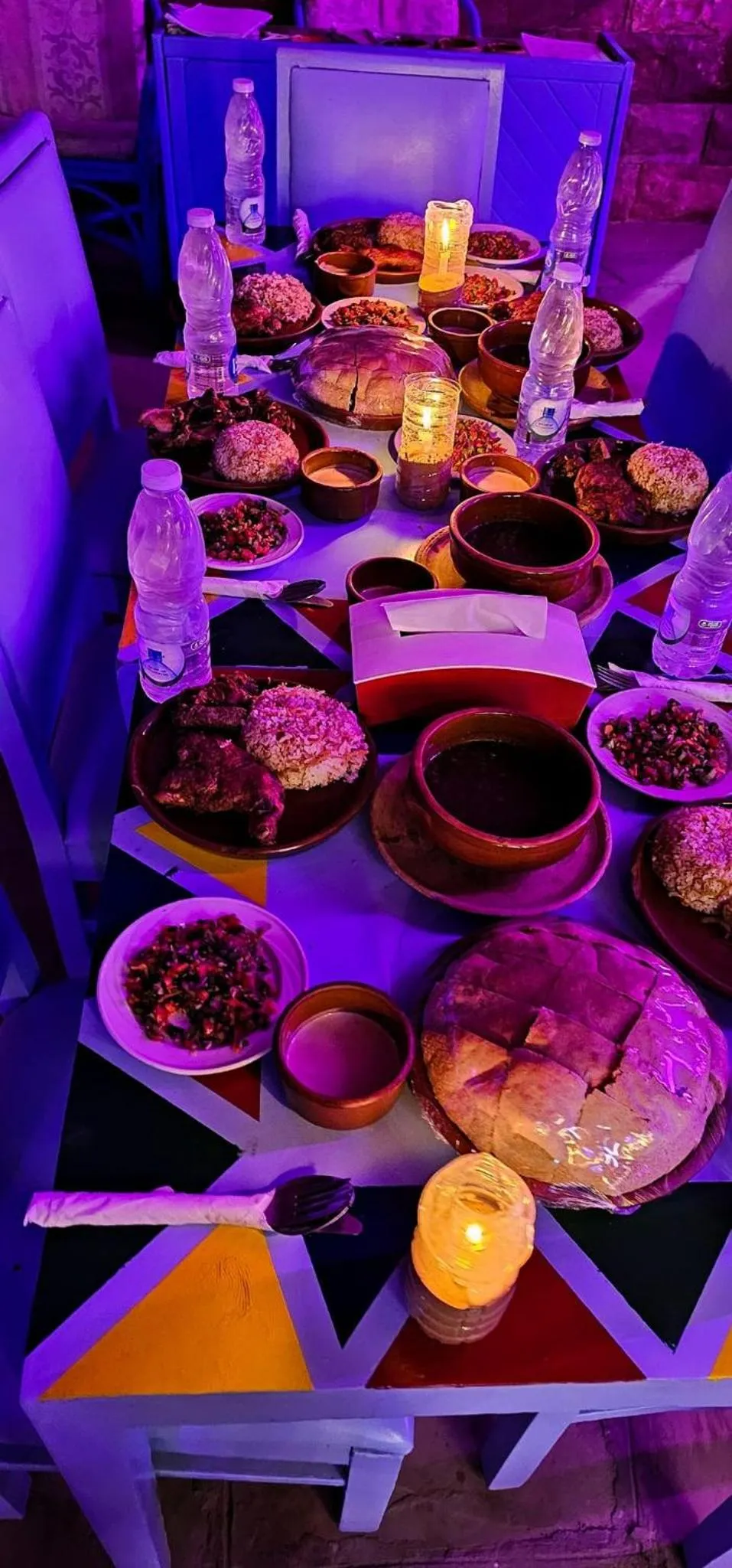 Restaurant/places to eat in Opal privat nubian hotel