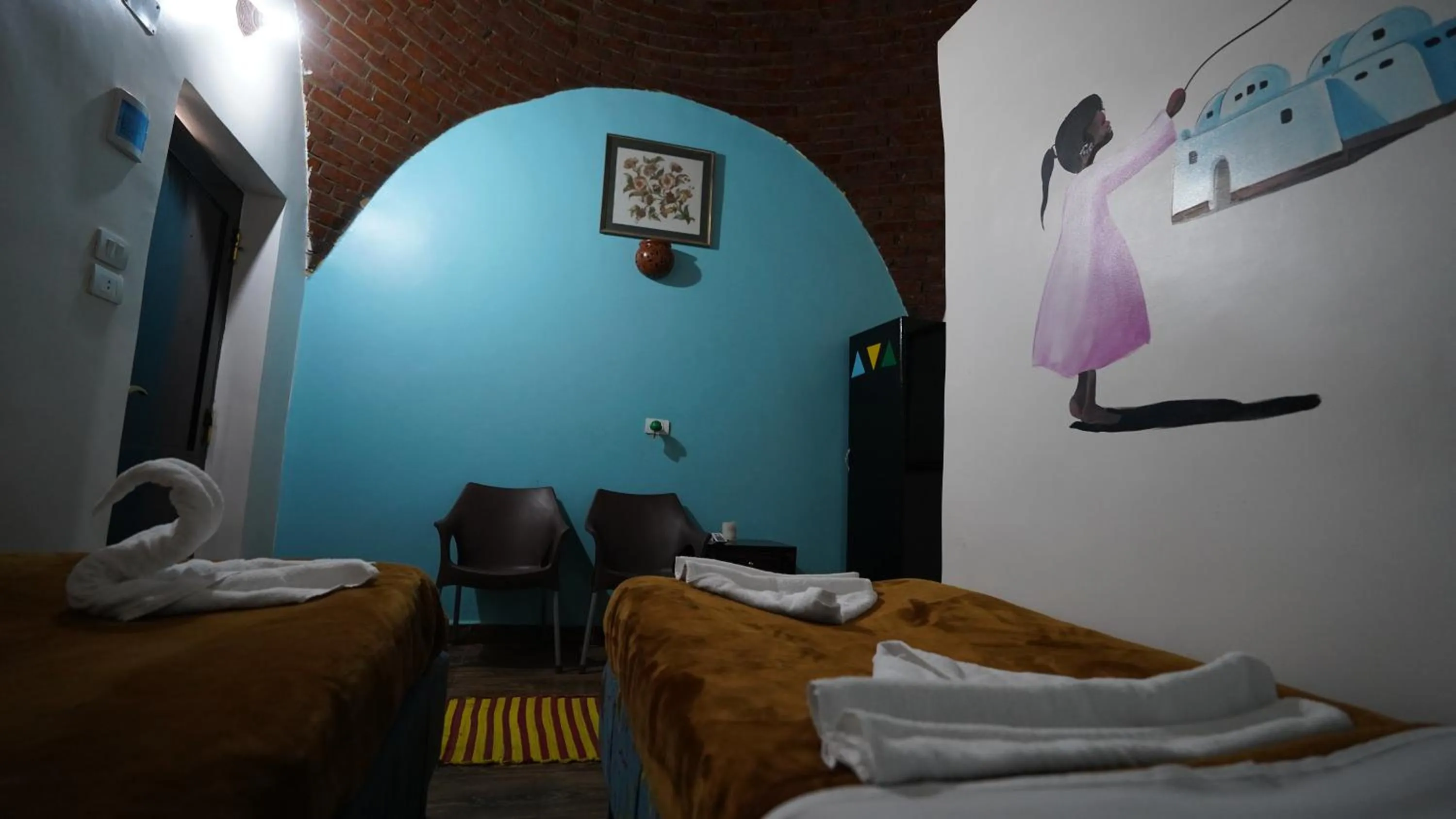 Bedroom in Opal privat nubian hotel