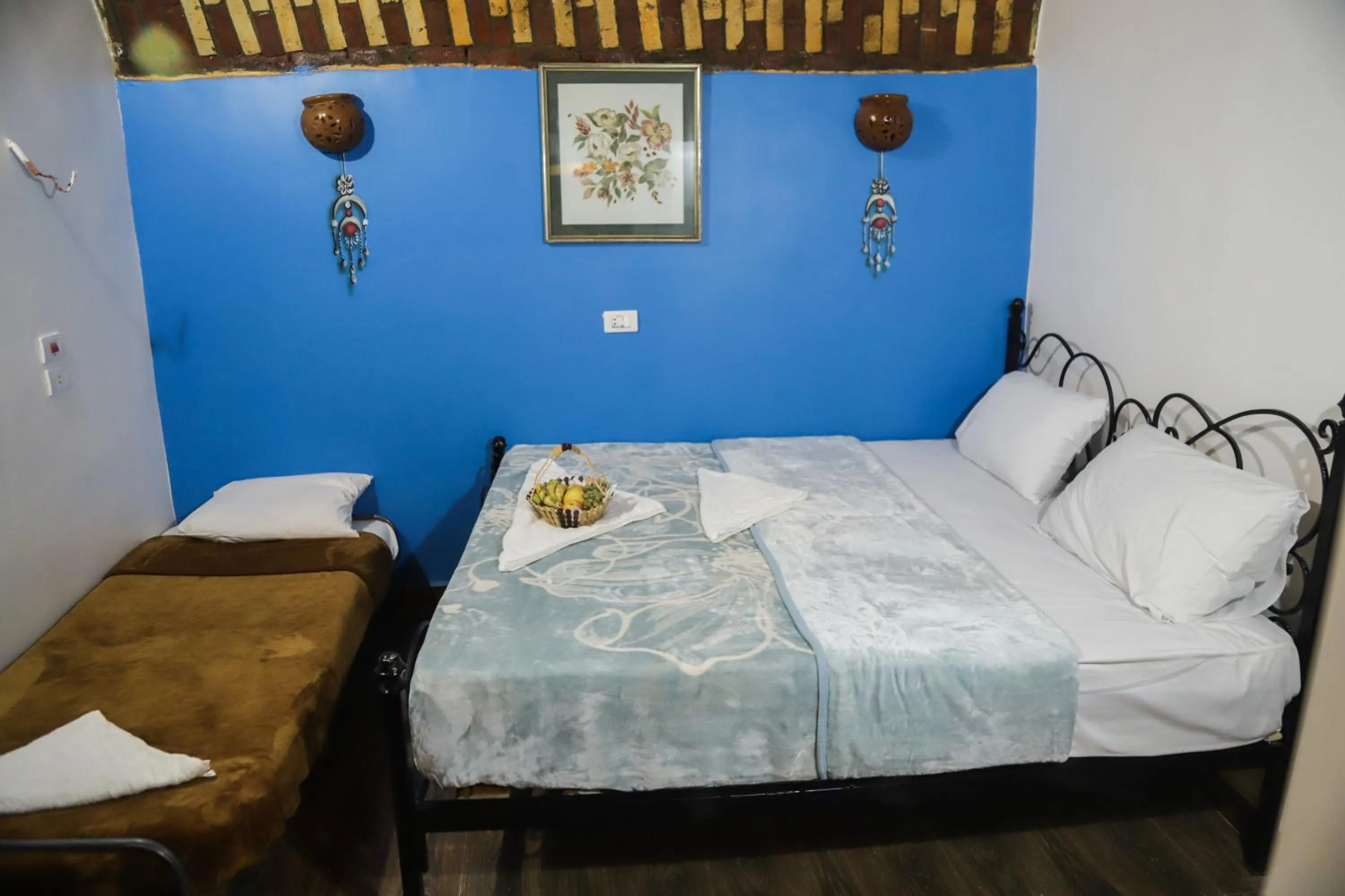 Bed in Opal privat nubian hotel
