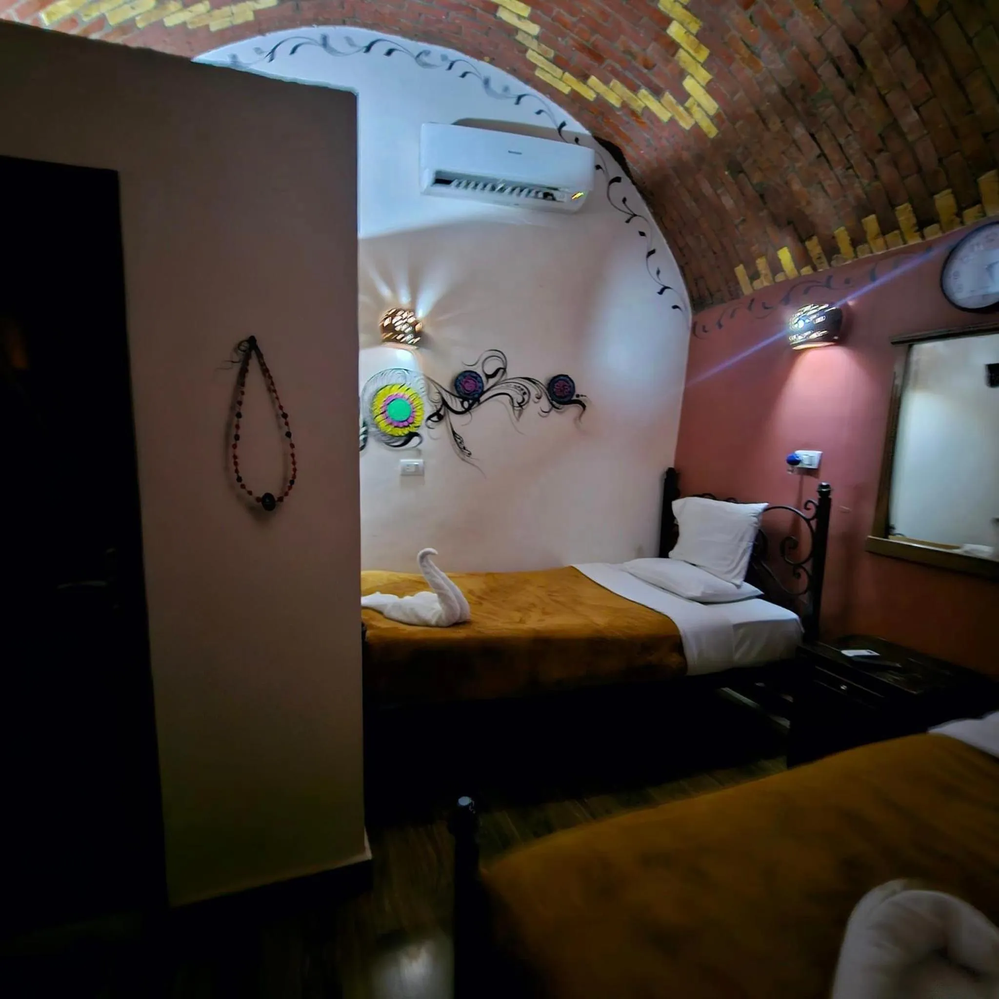 Bedroom, Bed in Opal privat nubian hotel