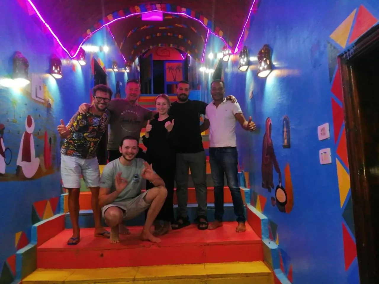 People in Opal privat nubian hotel