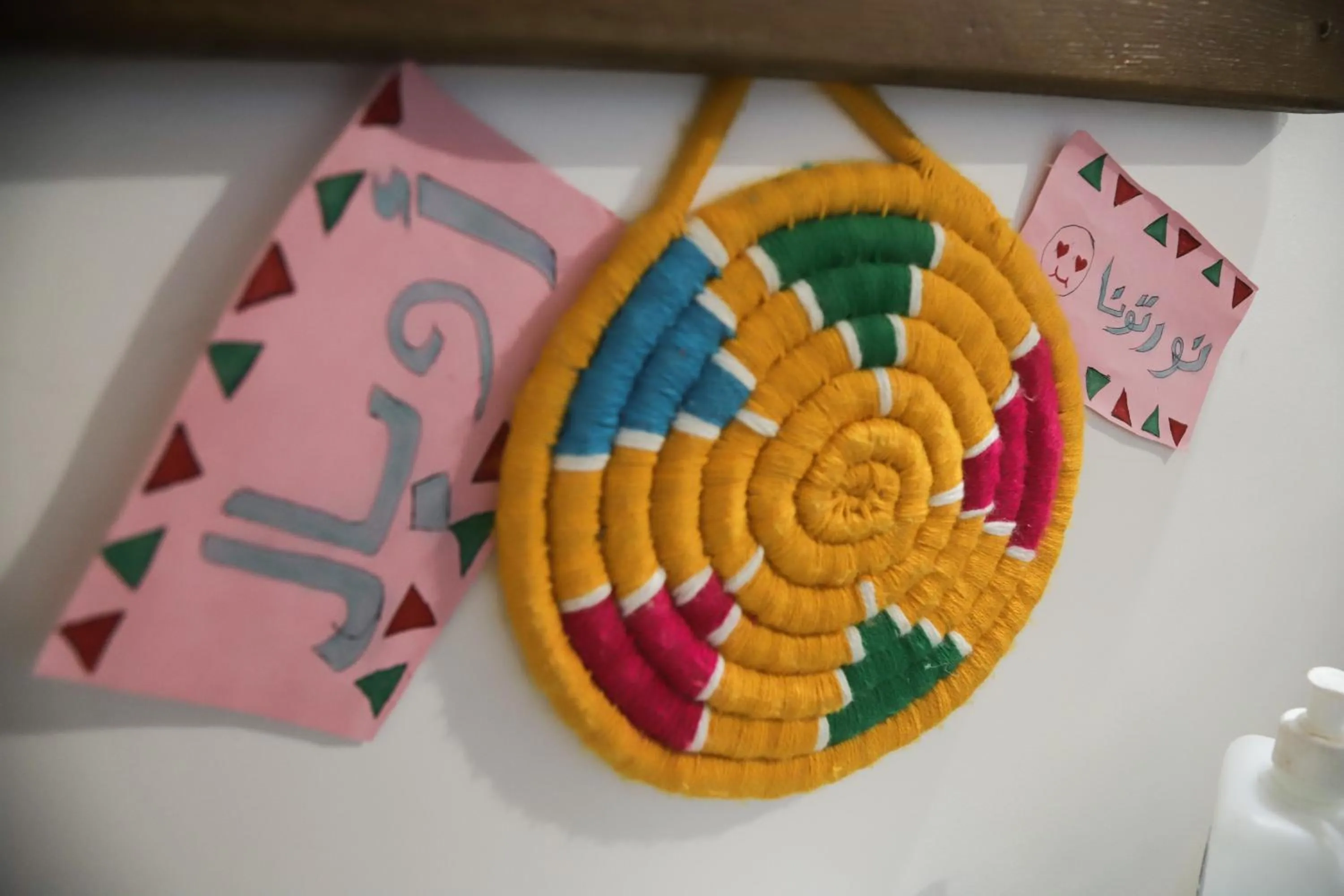 Decorative detail in Opal privat nubian hotel