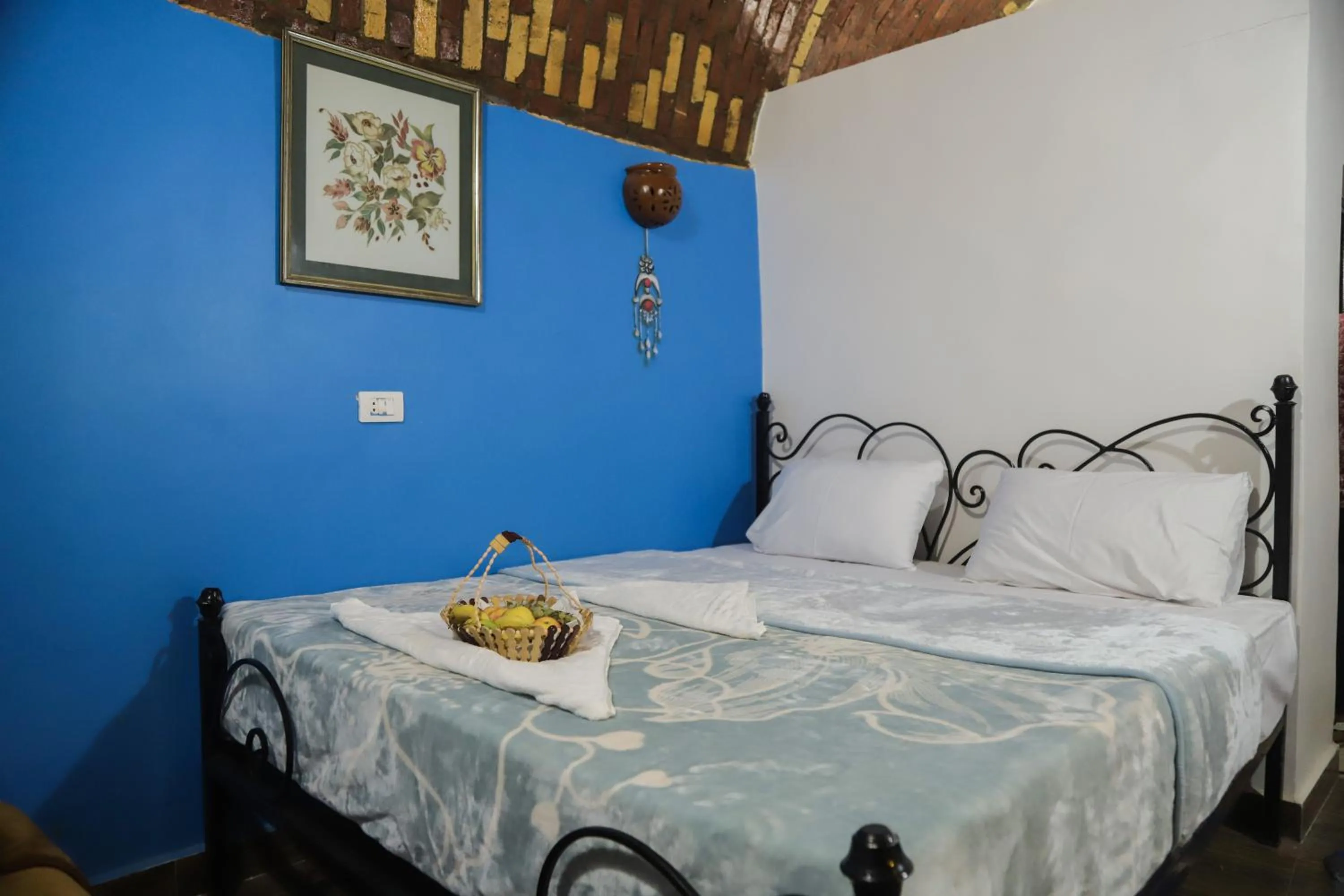 Bed in Opal privat nubian hotel