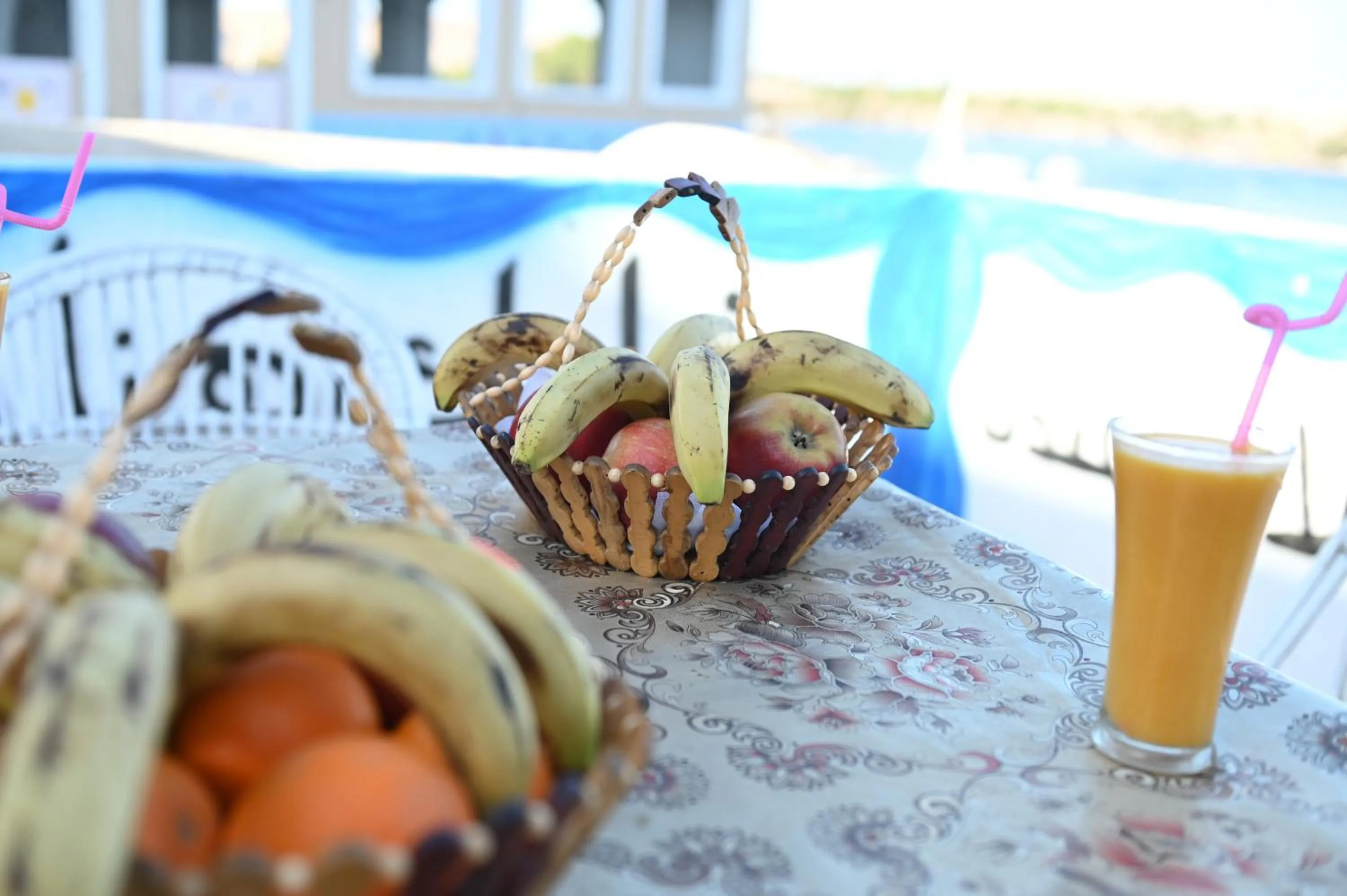 Food in Opal privat nubian hotel