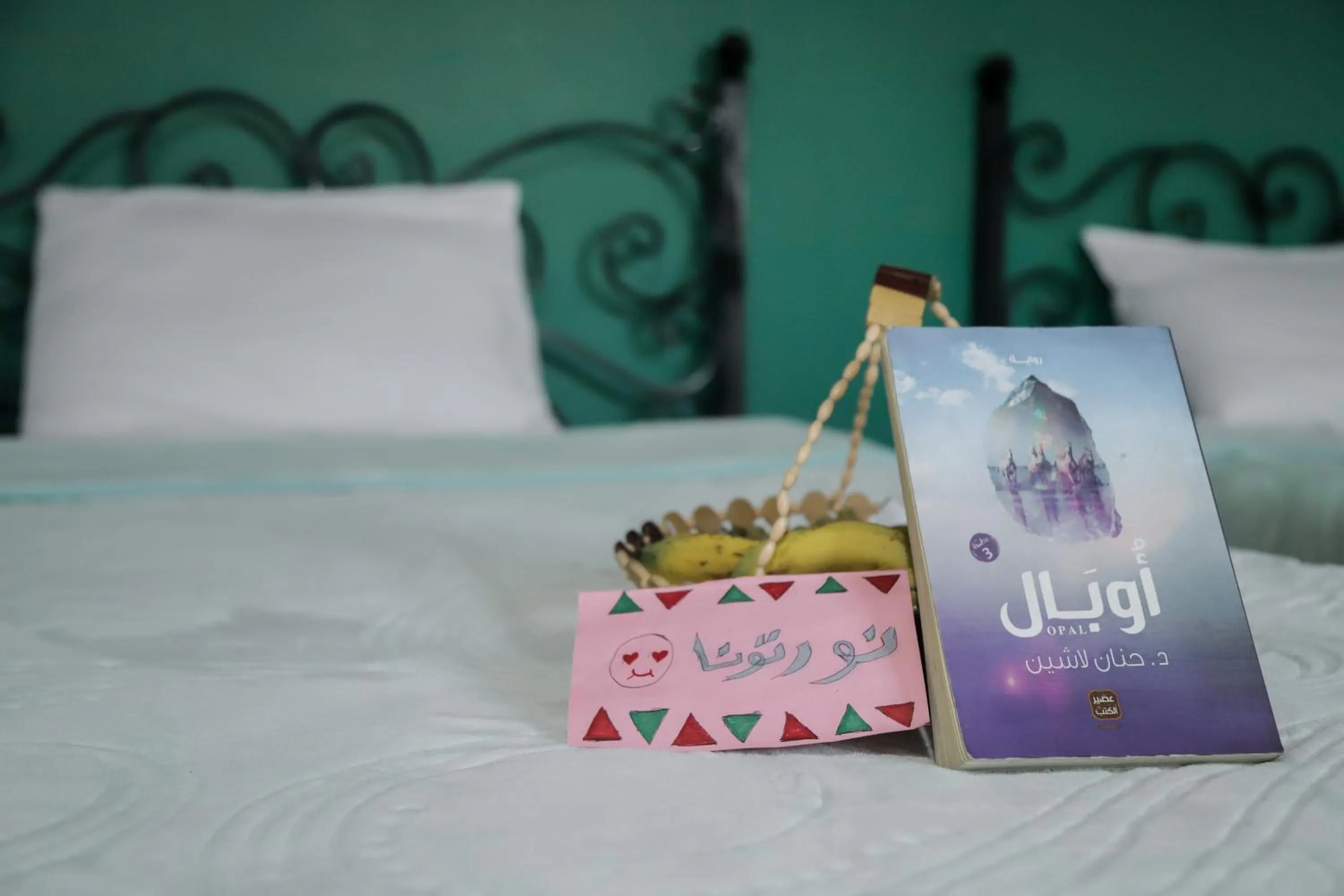 Bed in Opal privat nubian hotel