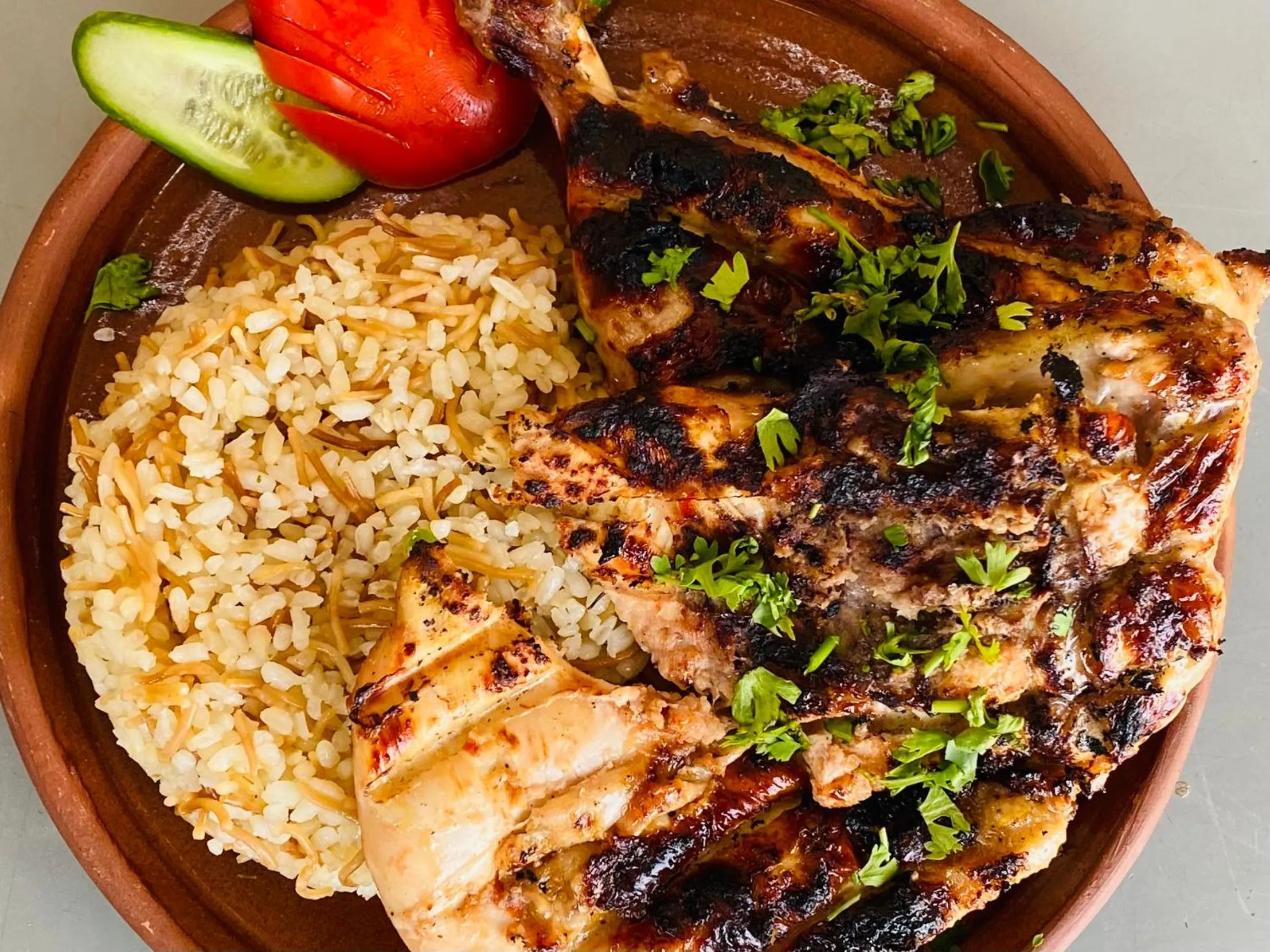 Food and drinks in Opal privat nubian hotel