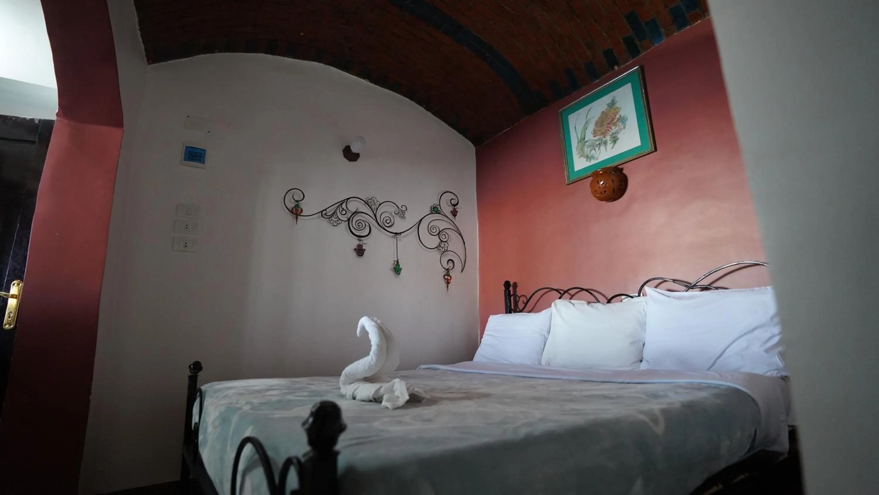 Bed in Opal privat nubian hotel