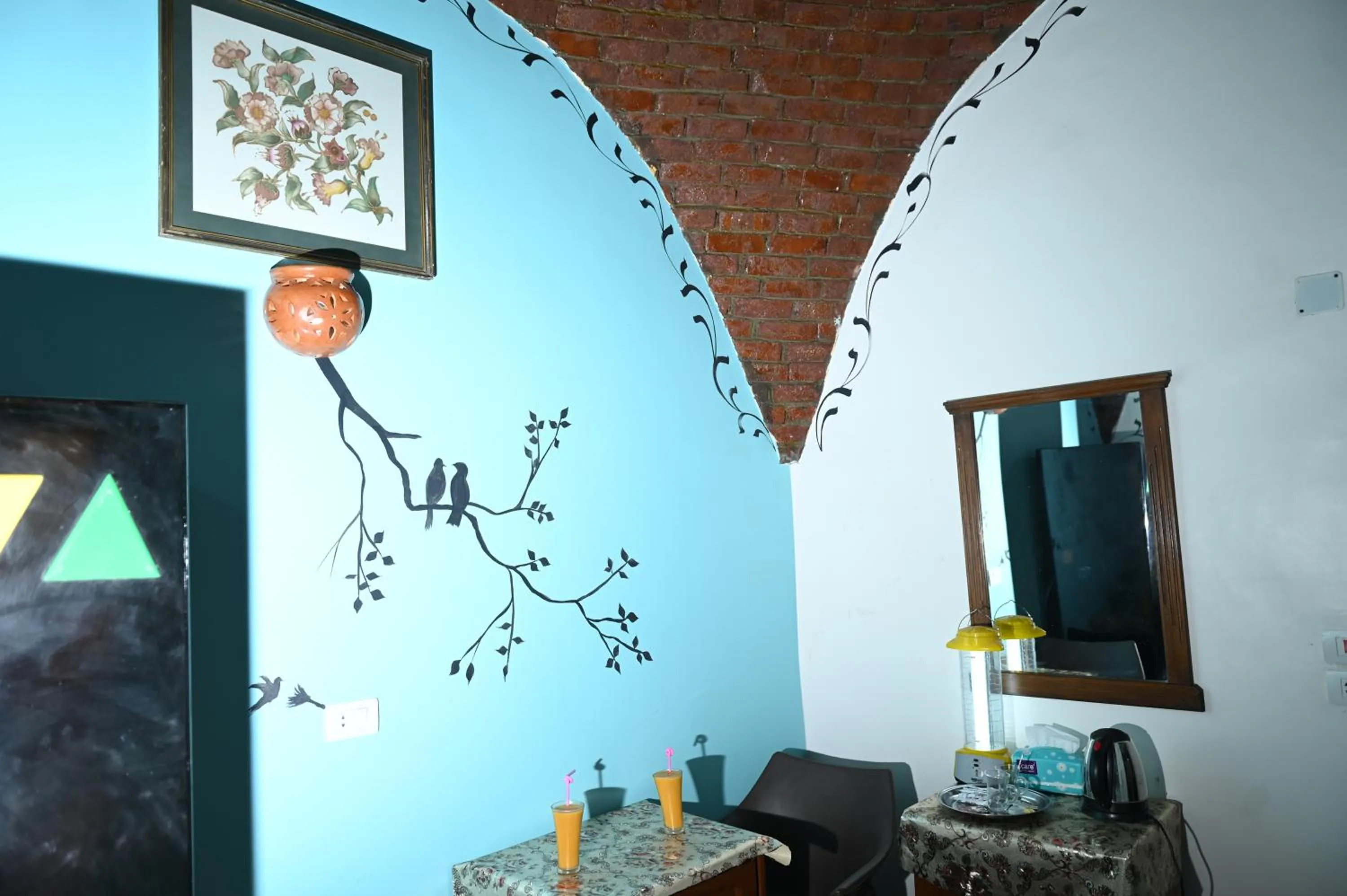 Decorative detail in Opal privat nubian hotel