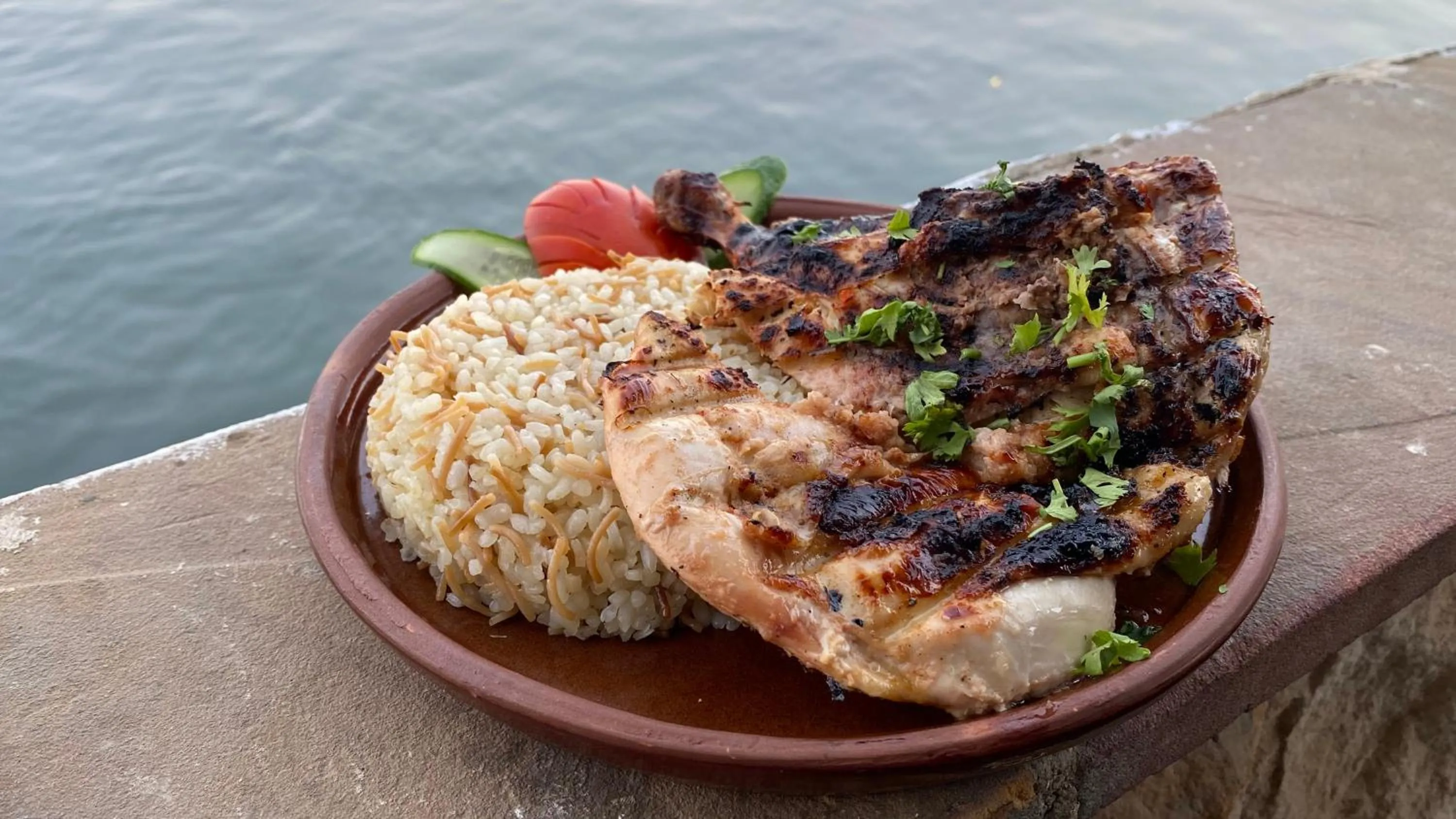 Food in Opal privat nubian hotel