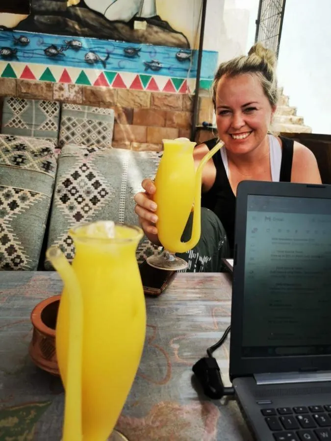 People in Opal privat nubian hotel