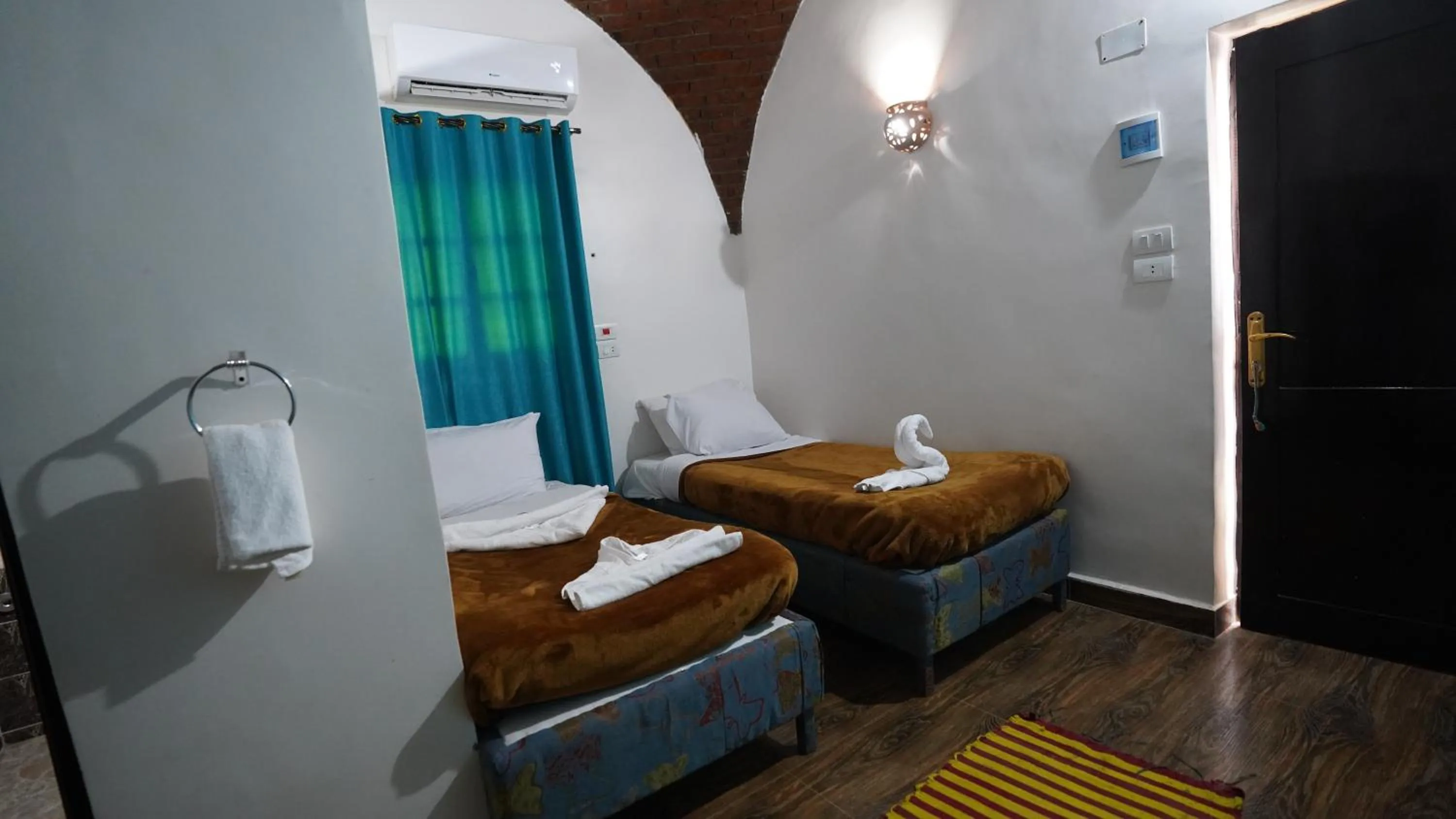 Bed in Opal privat nubian hotel