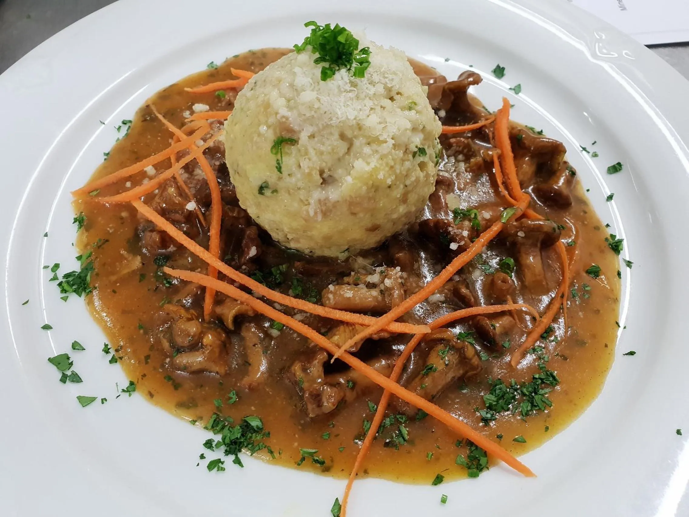 Food and drinks in Gasthof Stern
