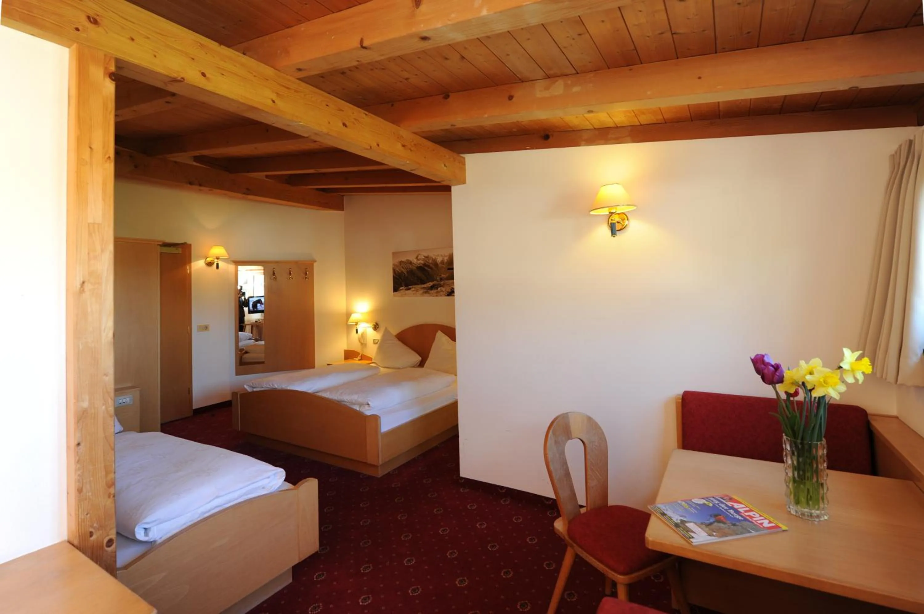 Photo of the whole room, Bed in Gasthof Stern