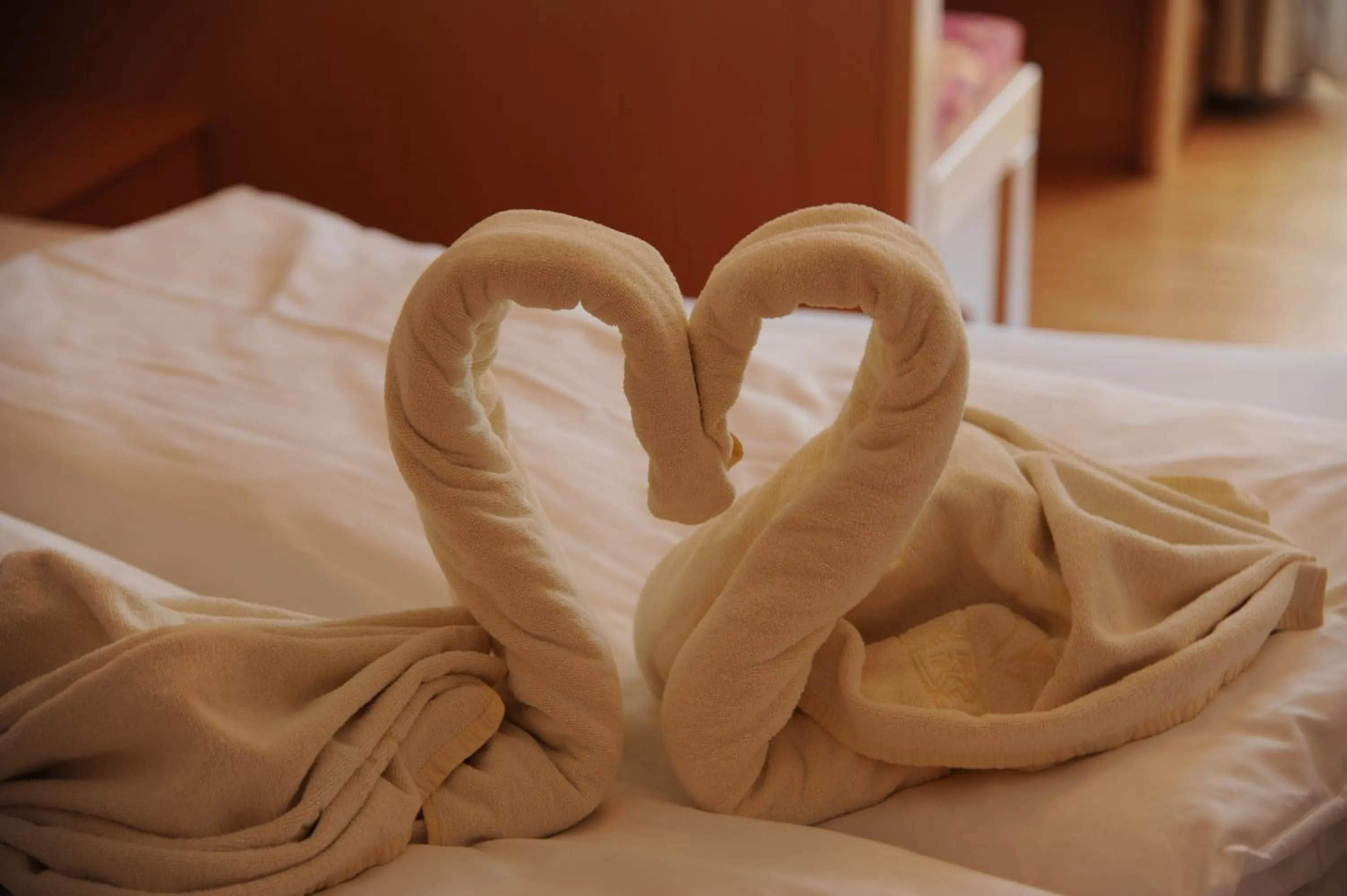 Decorative detail, Bed in Gasthof Stern