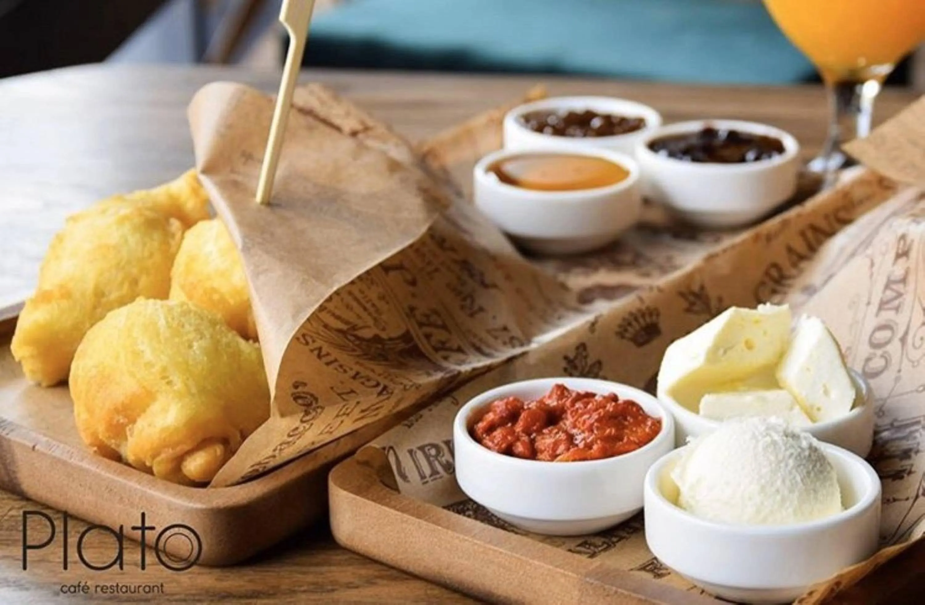 Breakfast in Teanna Lux Apartments