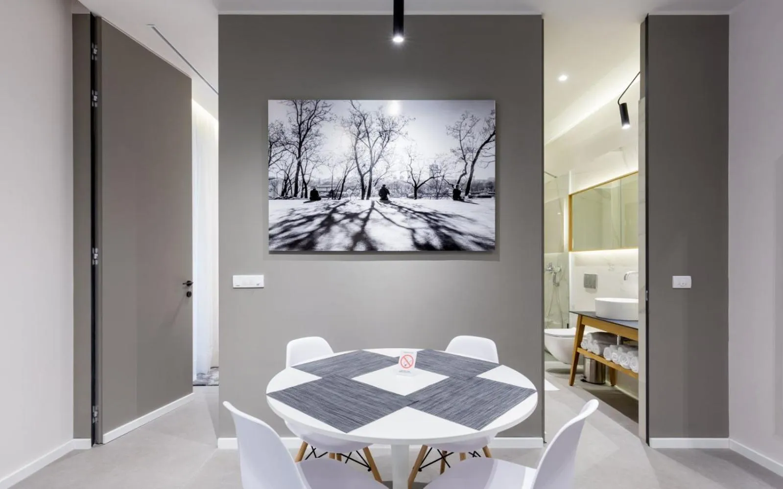 Living room in Teanna Lux Apartments