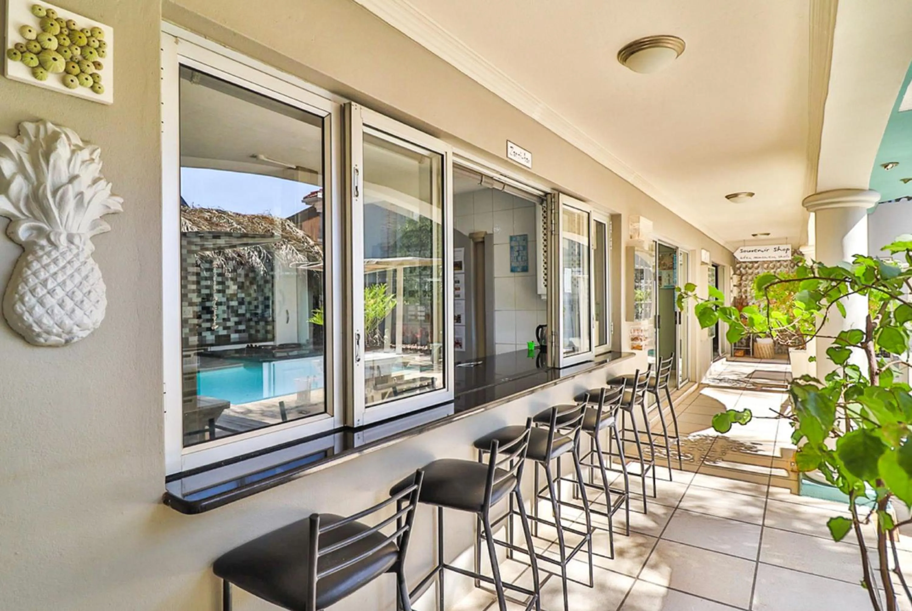 Decorative detail in Club Cocomo