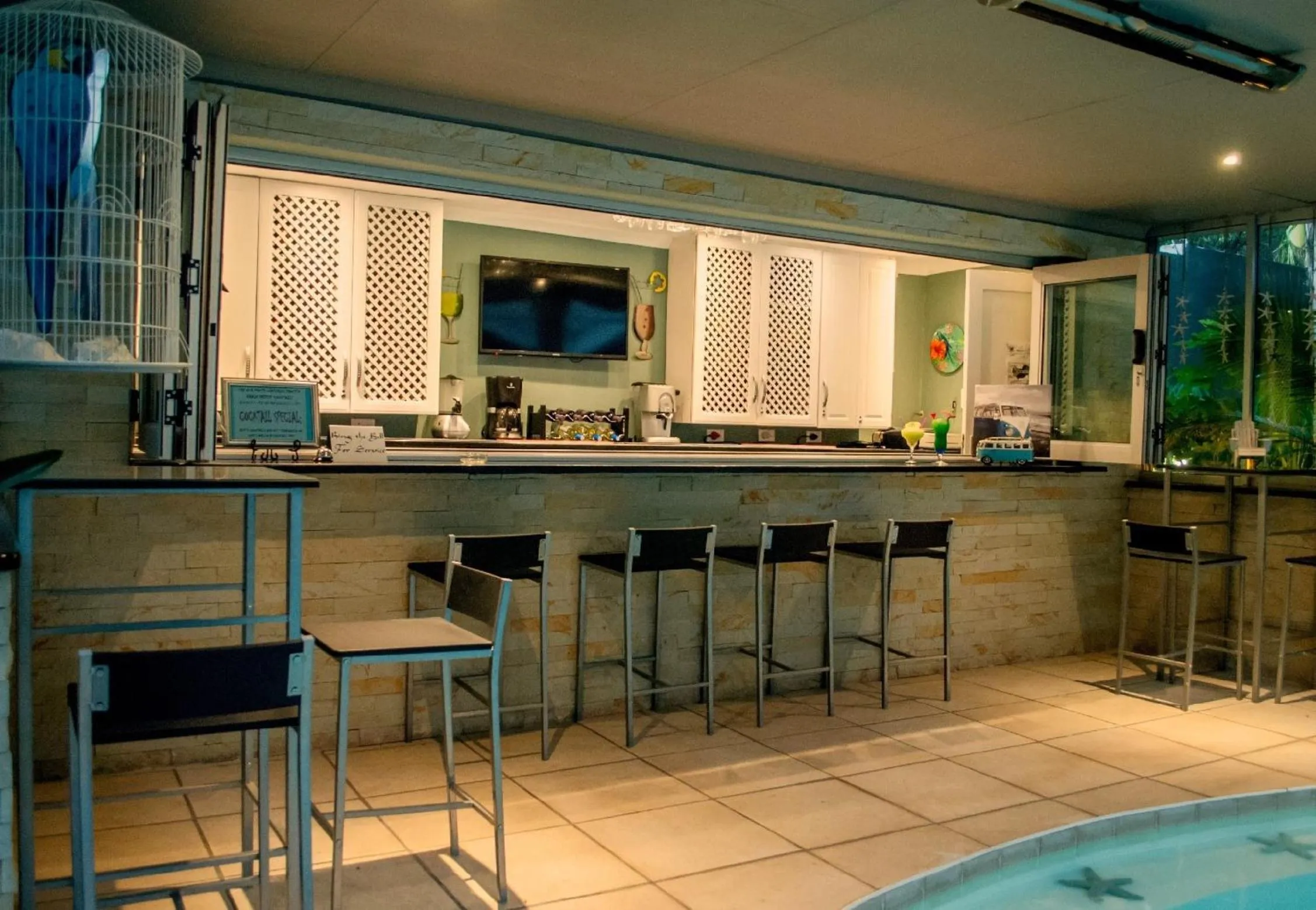 Pool view in Club Cocomo