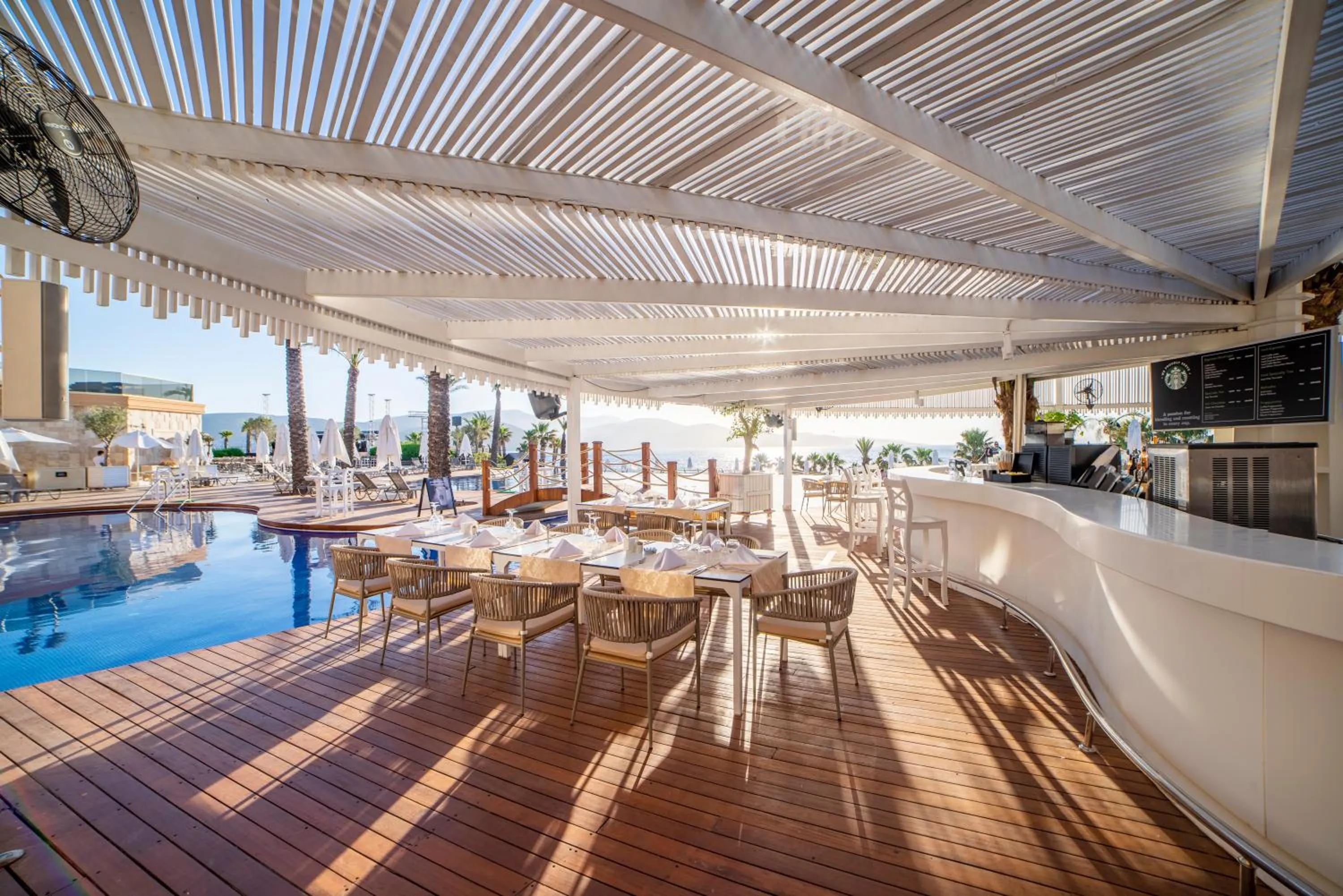 Restaurant/places to eat in The Plaza Bodrum