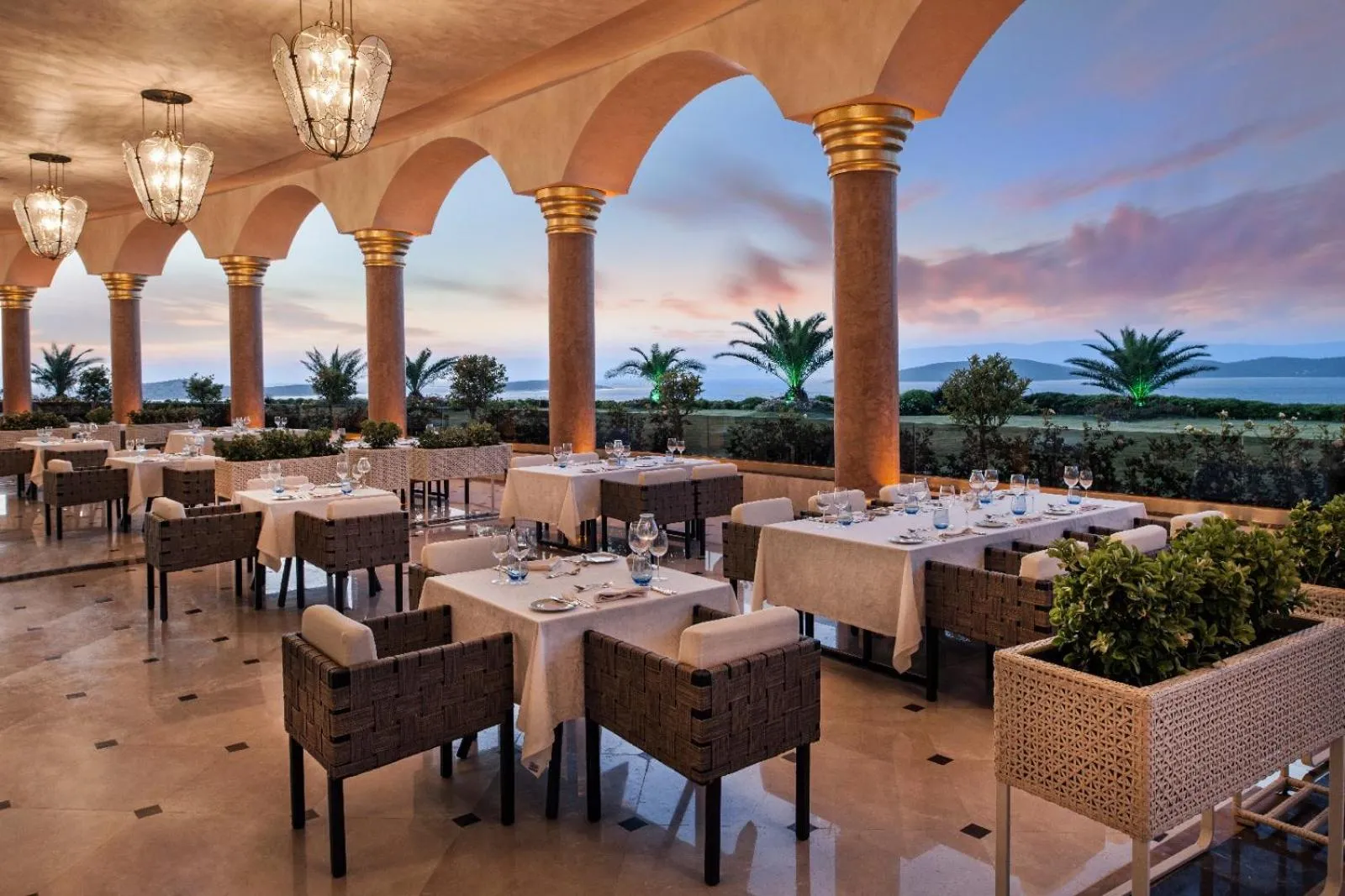 Restaurant/places to eat in The Plaza Bodrum