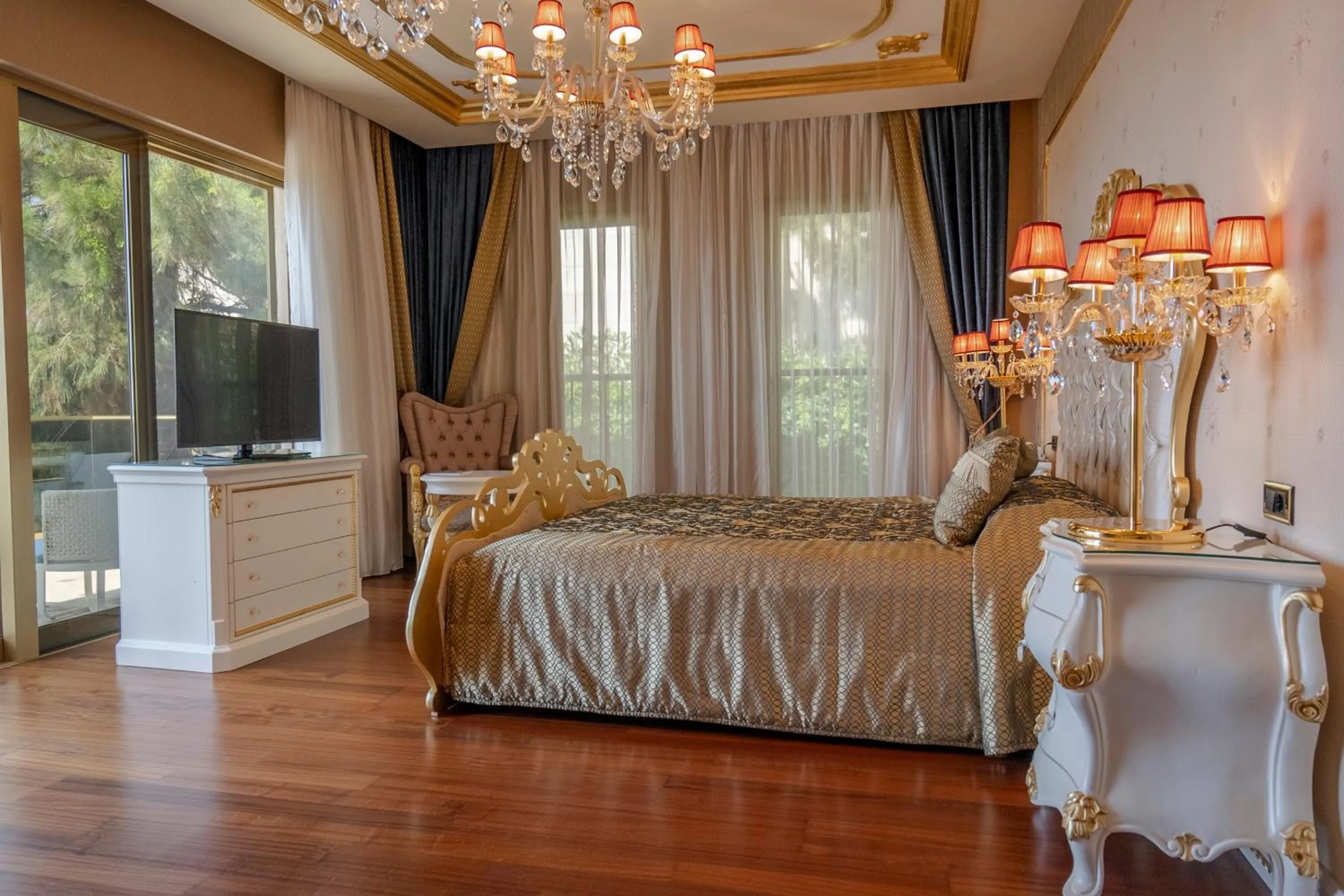 Bedroom in The Plaza Bodrum