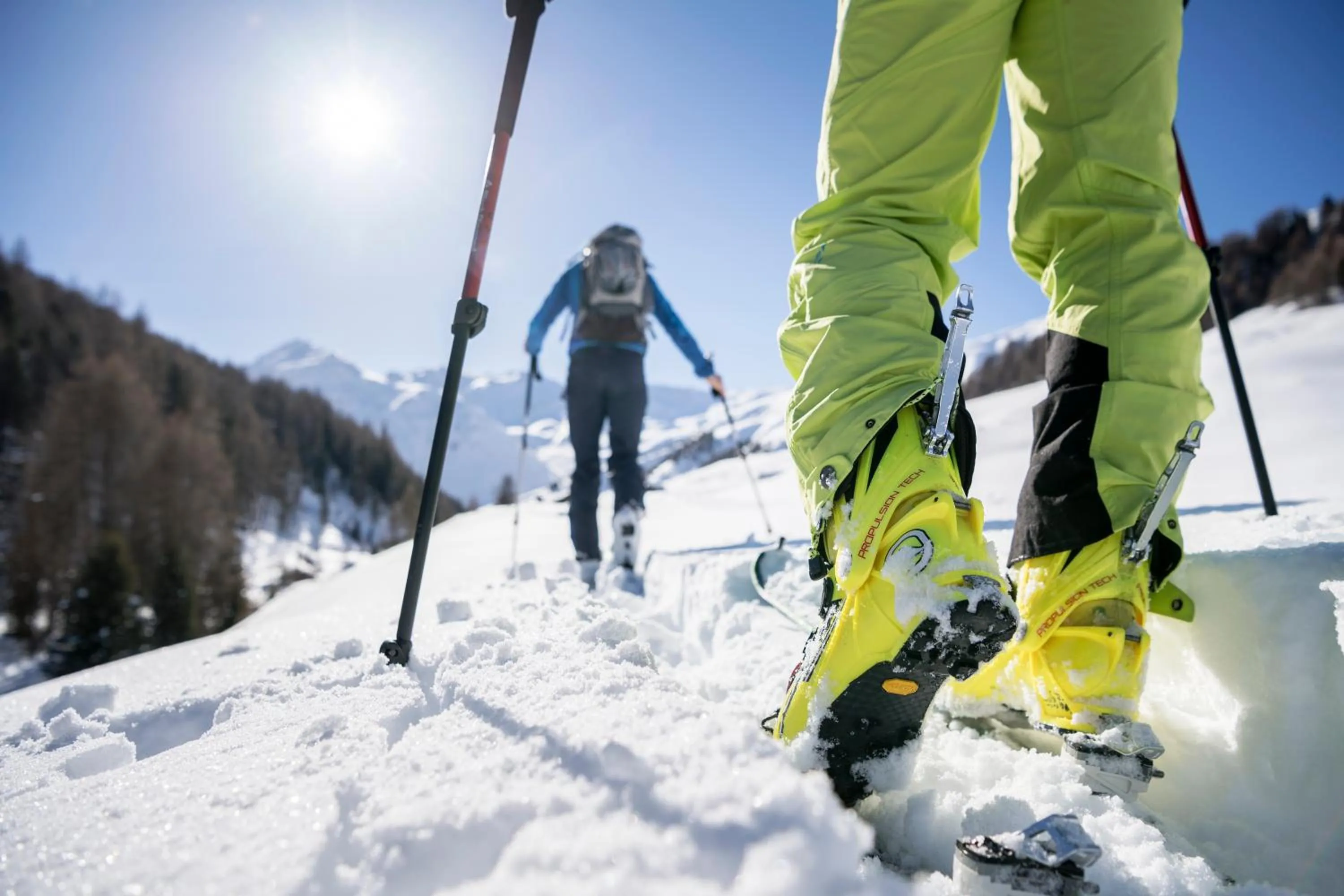 Natural landscape in Garni Apparthotel St Valentin