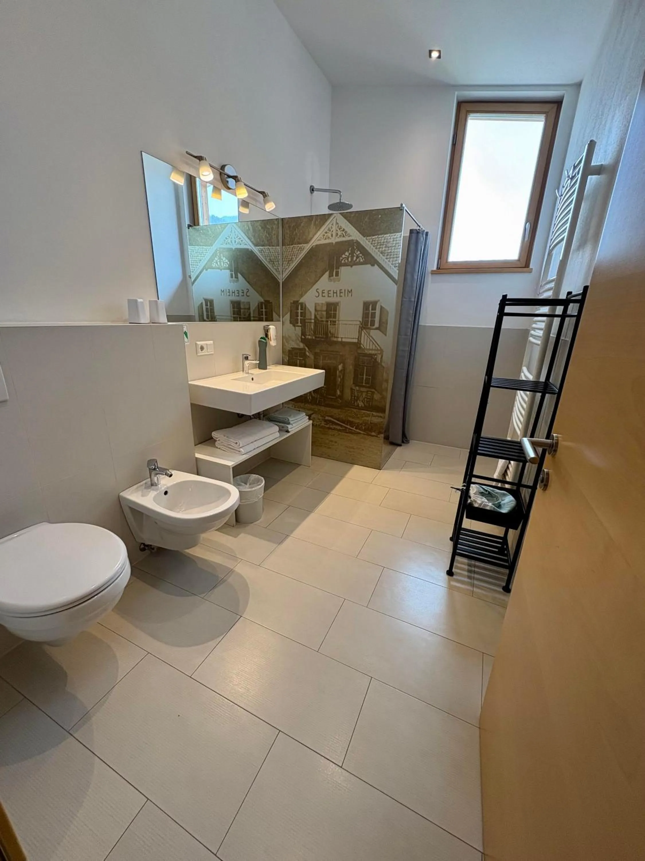 Bathroom in Garni Apparthotel St Valentin