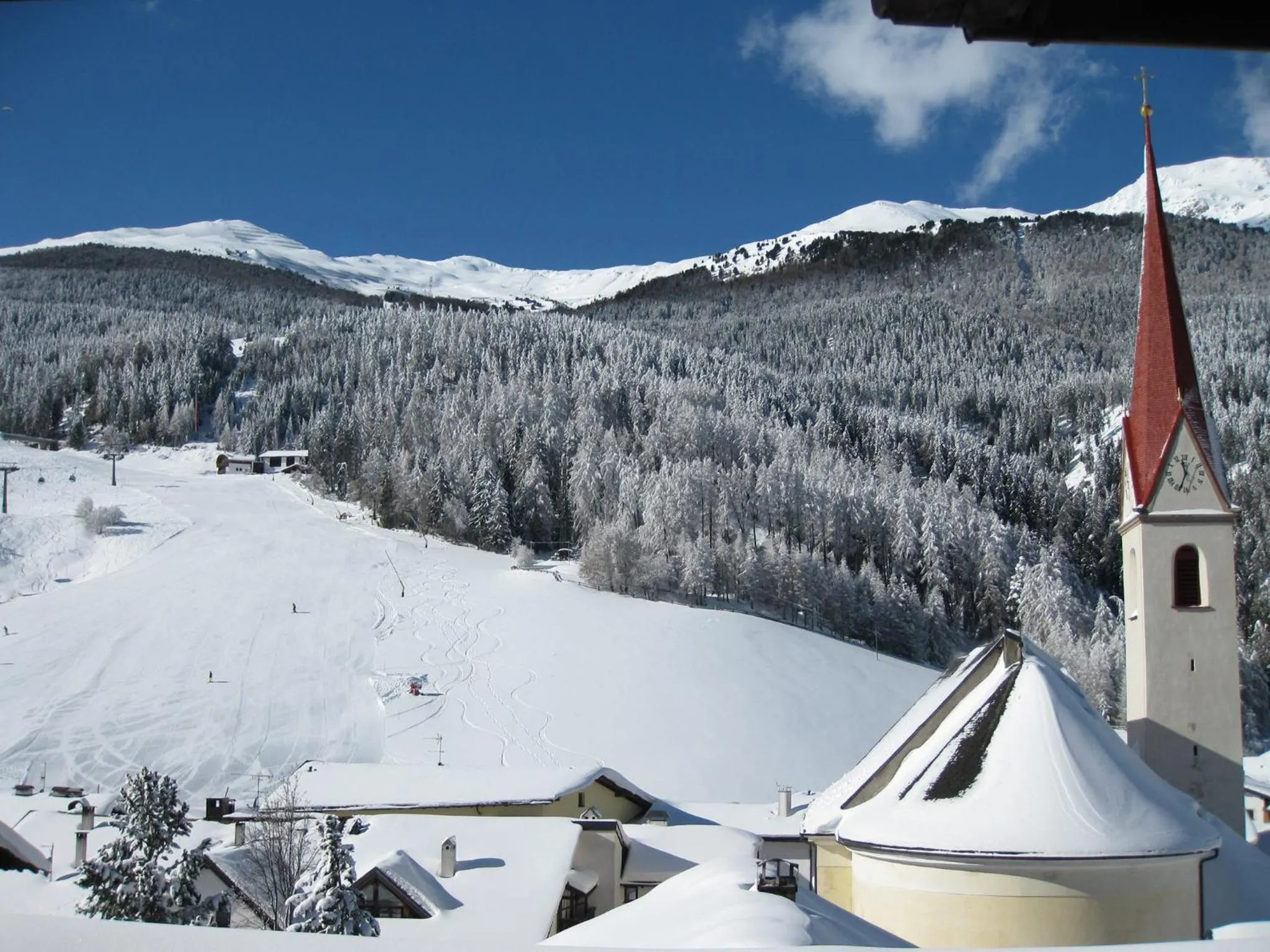 Winter in Garni Apparthotel St Valentin