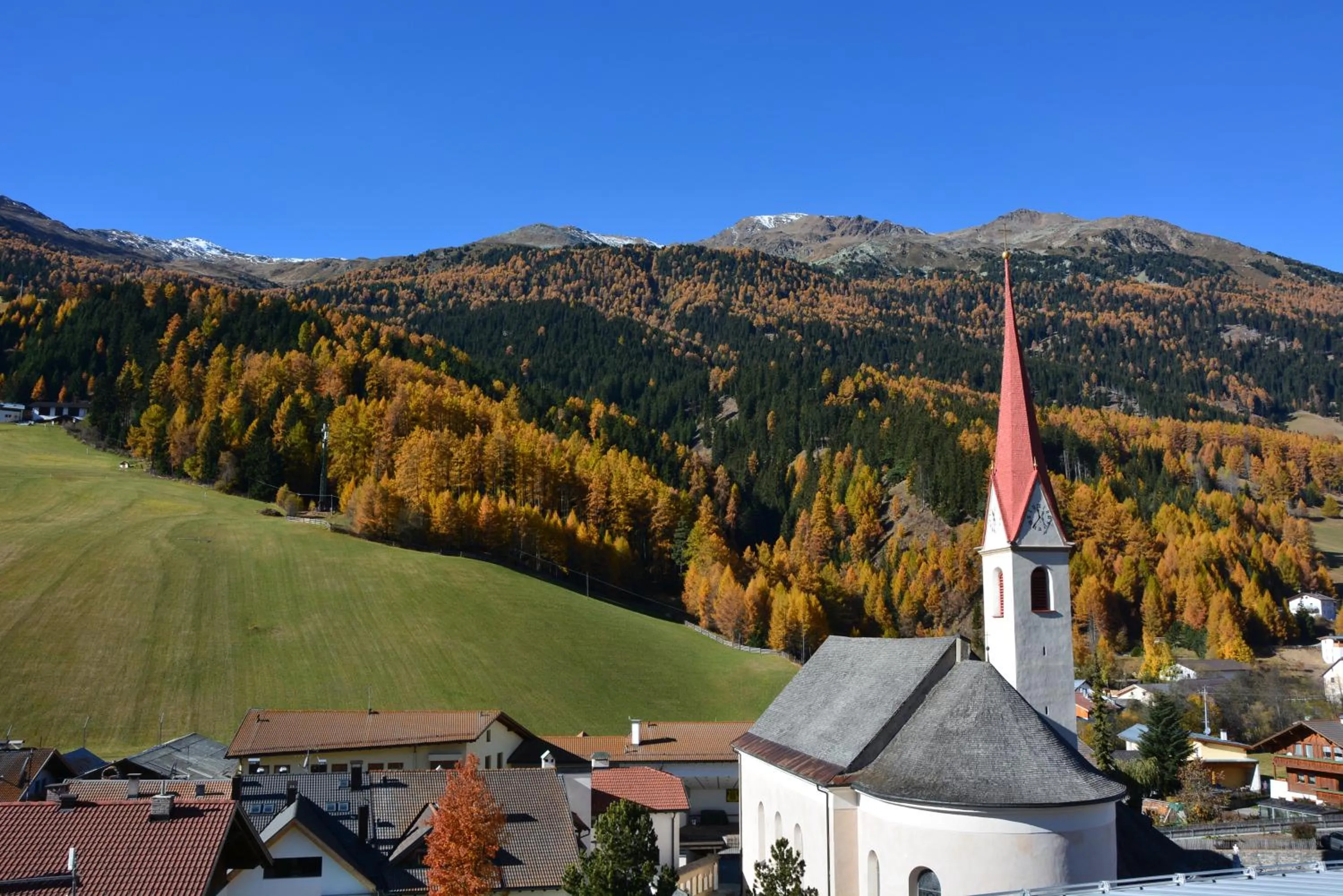 Natural landscape in Garni Apparthotel St Valentin