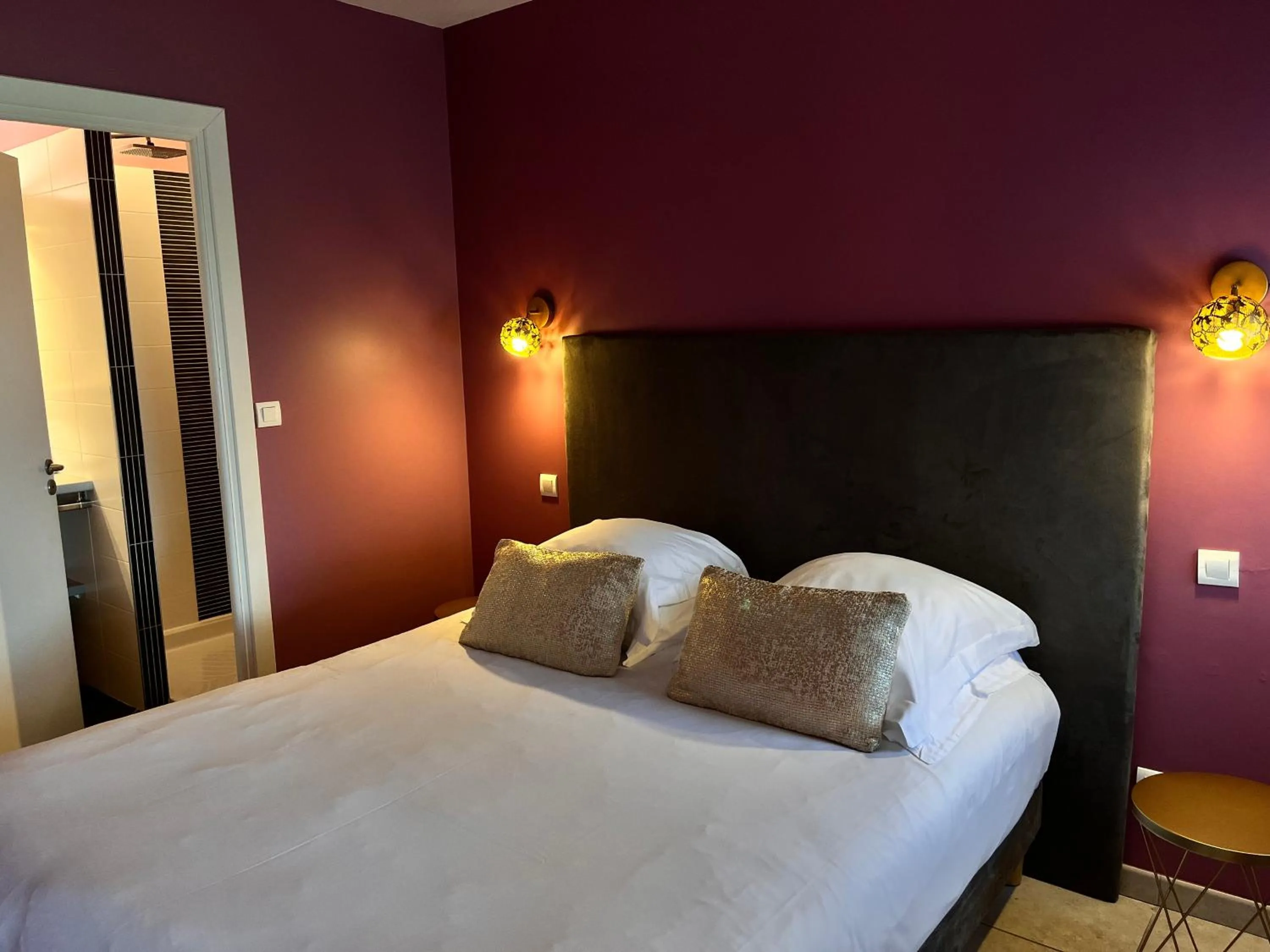 Bed in Résidence Hôtelière Natureva & Spa