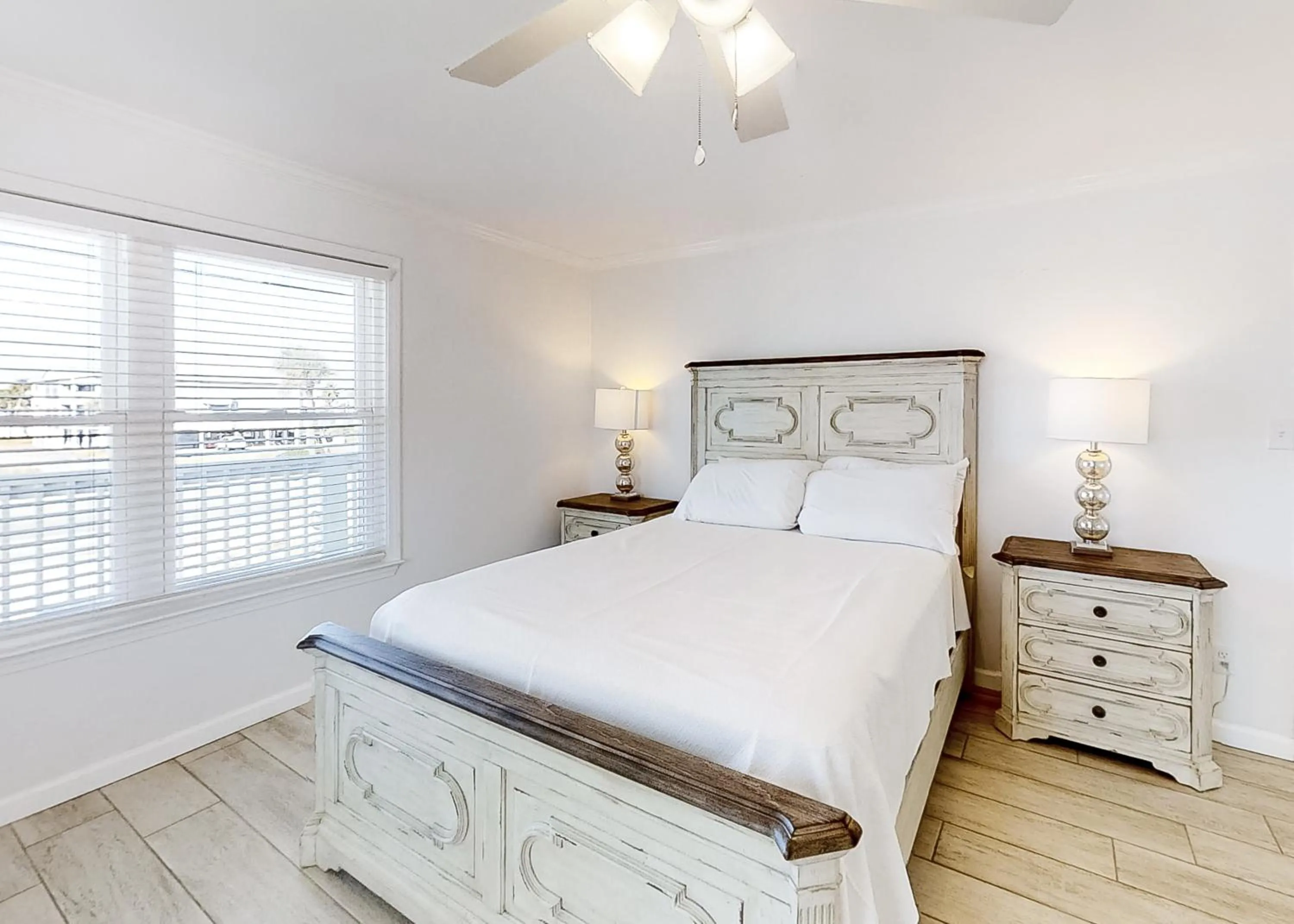 Bed in Ala. White Sands by Meyer Vacation Rentals