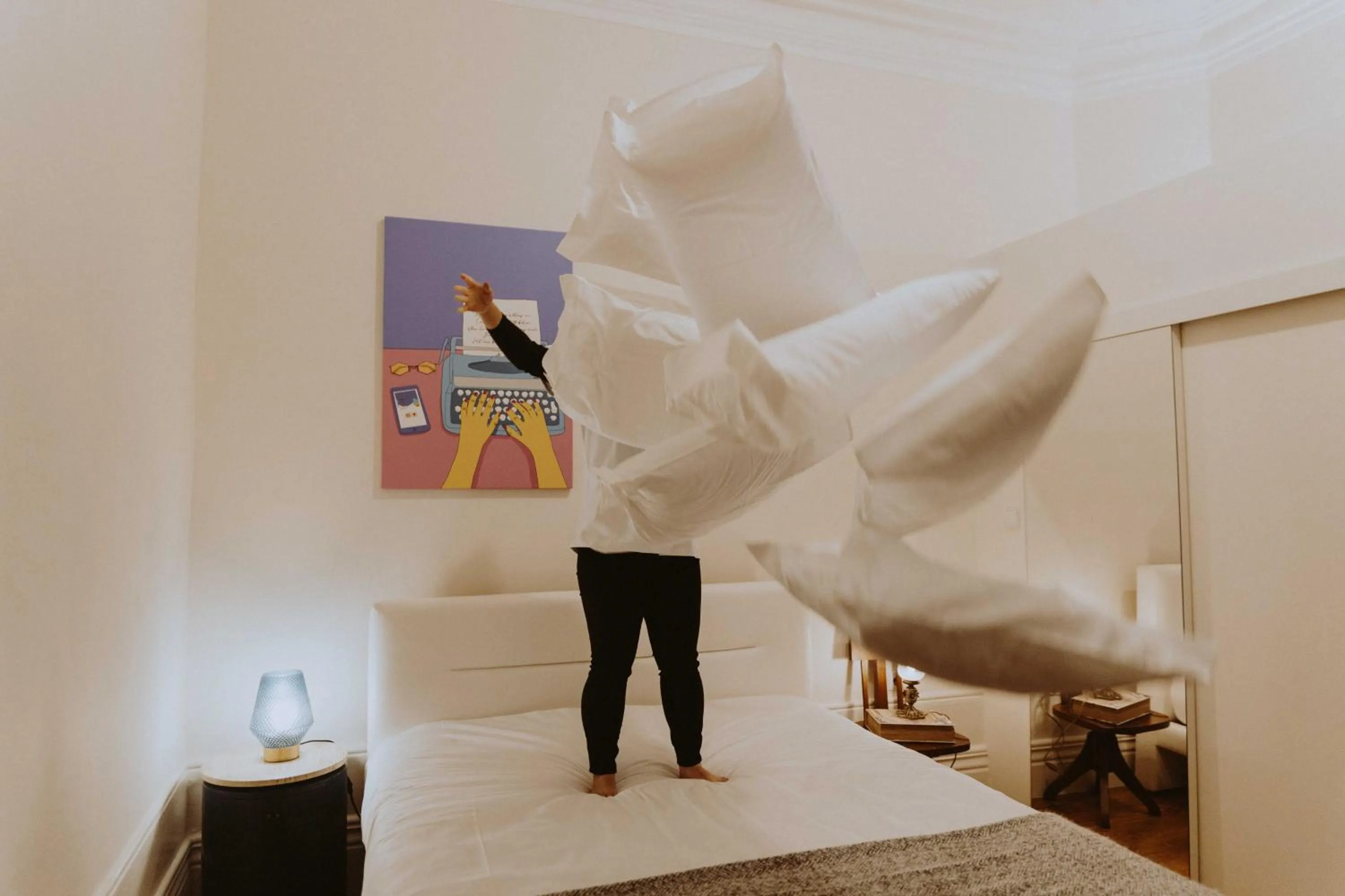 Bed in aDuquesa - GuestHouse