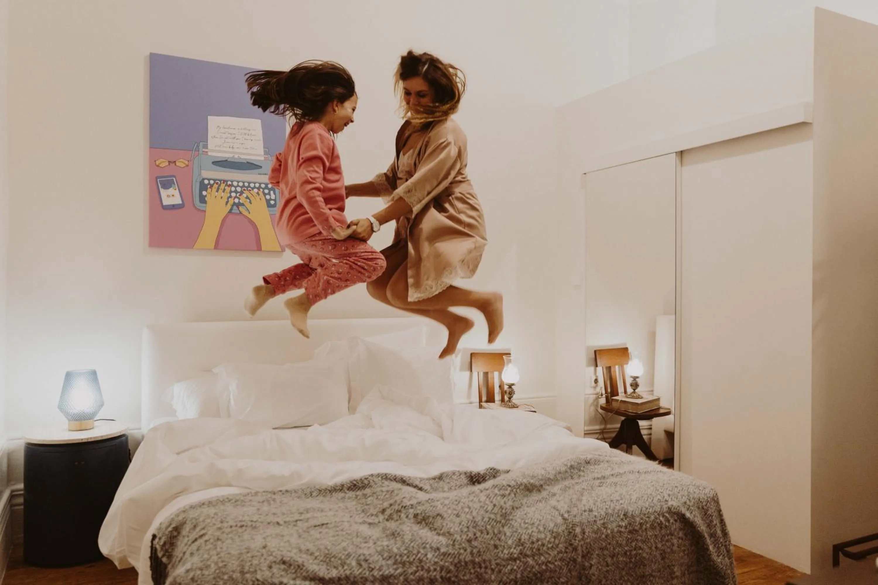 Bed in aDuquesa - GuestHouse