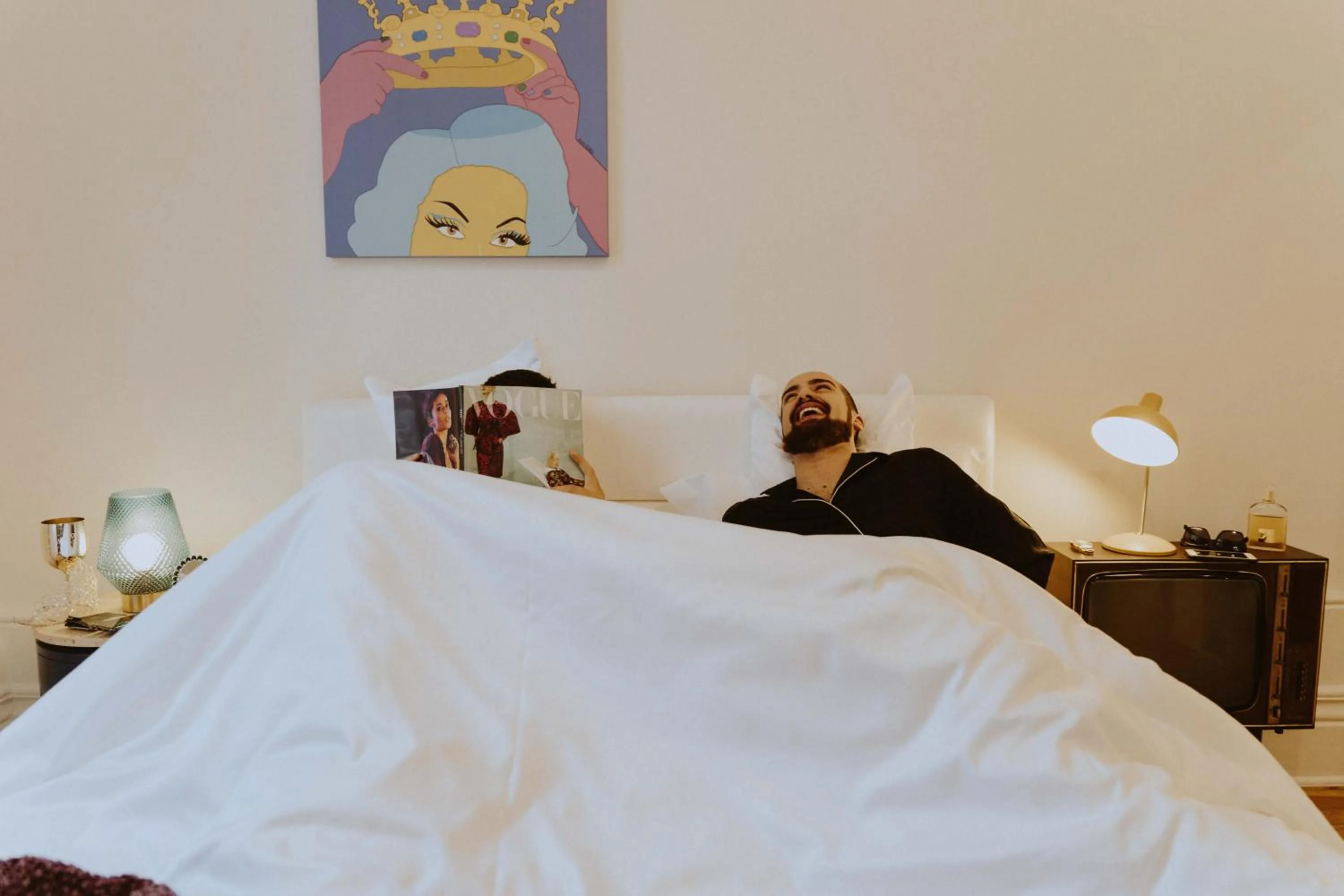 Bed in aDuquesa - GuestHouse