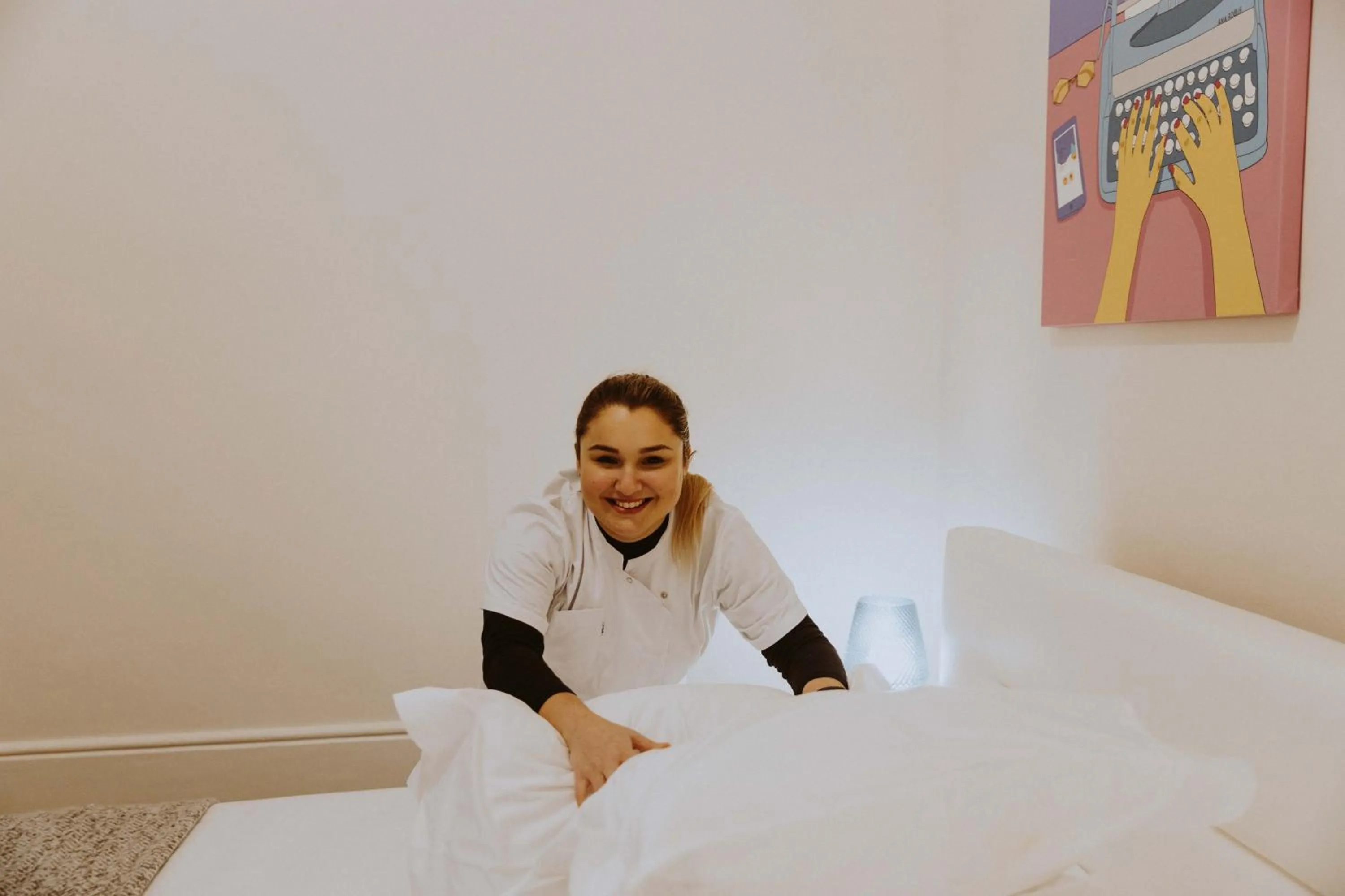 Bed in aDuquesa - GuestHouse