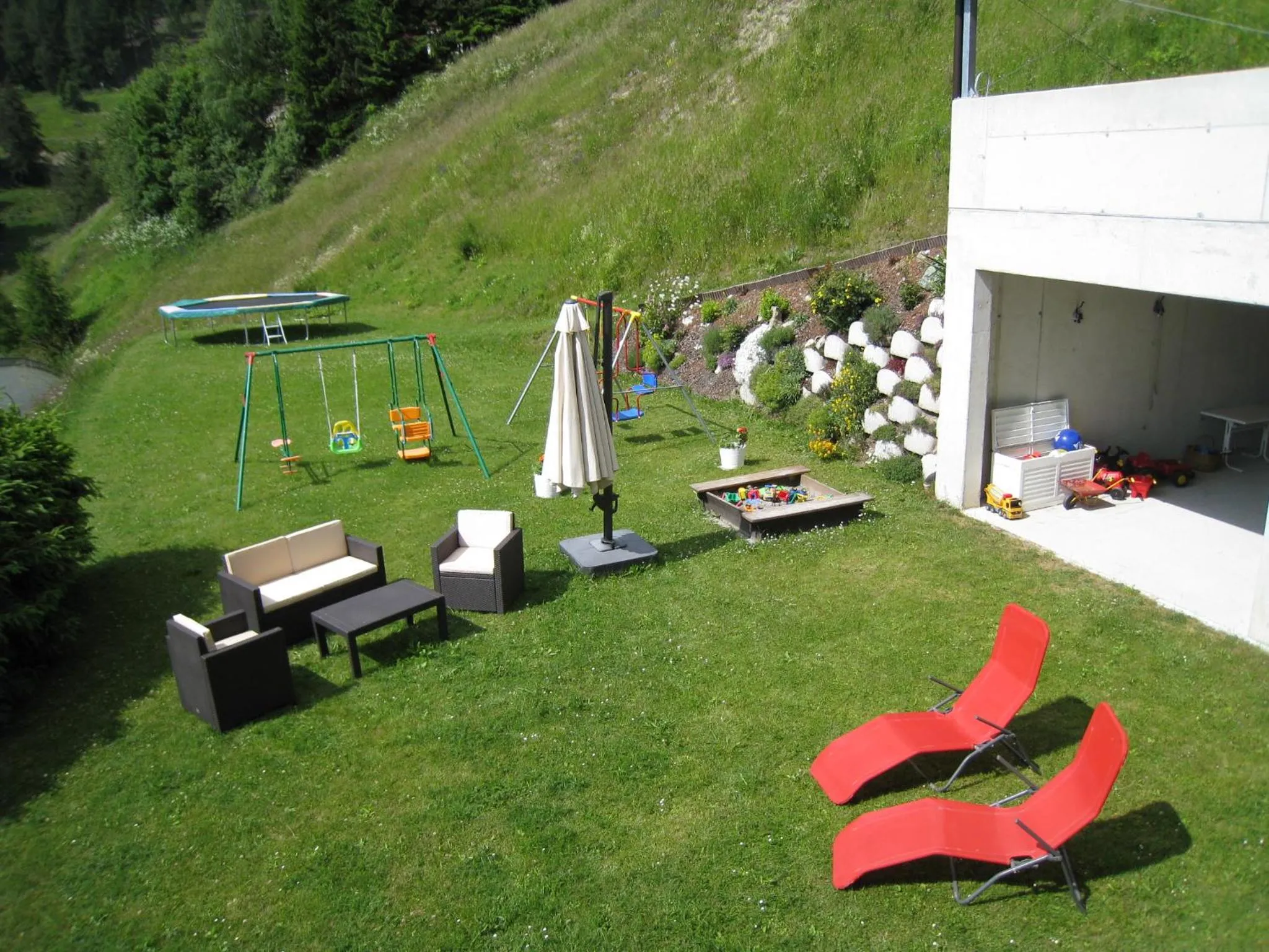 Garden in Lärchenhof Serfaus