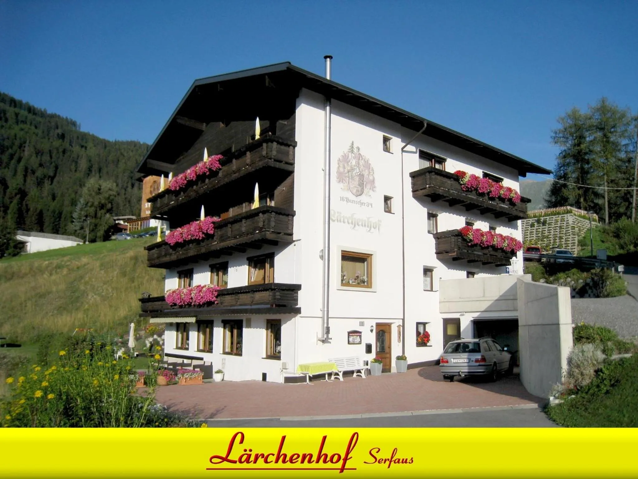 Facade/entrance in Lärchenhof Serfaus
