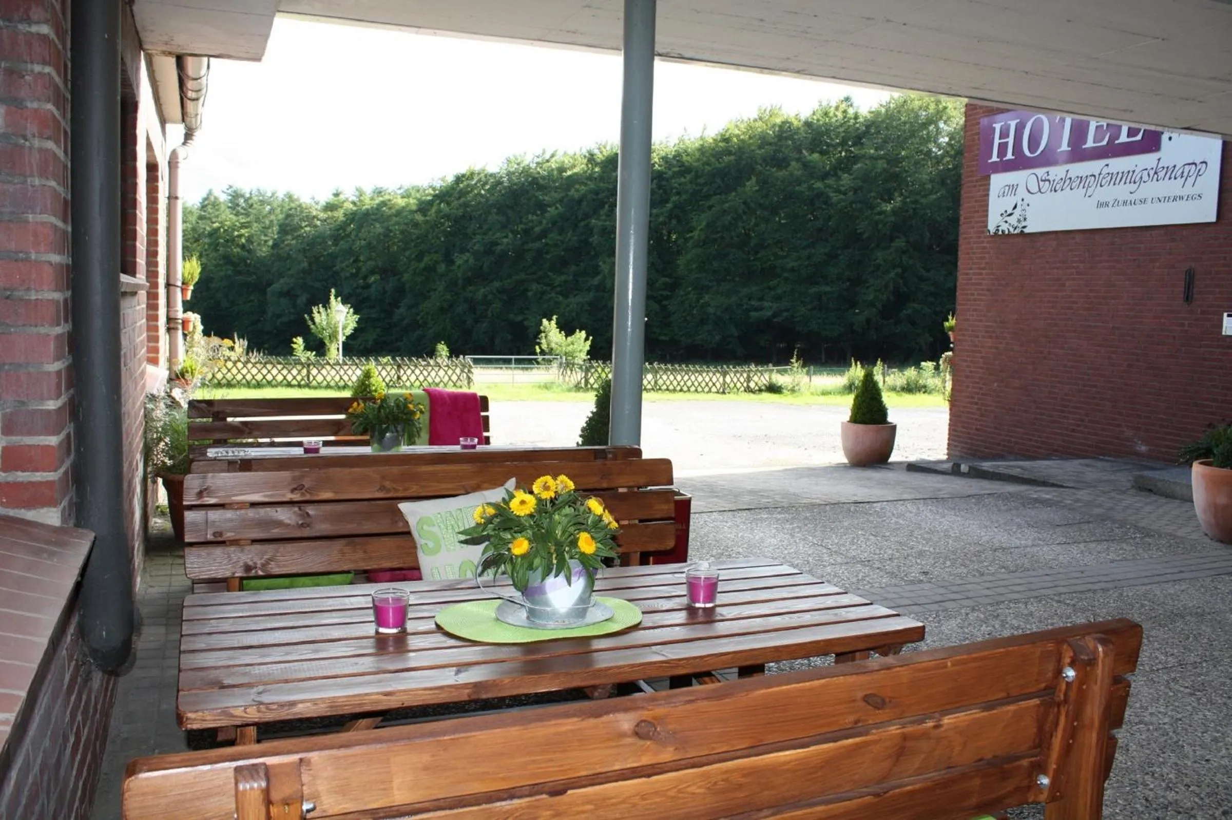 Balcony/Terrace in Hotel am Siebenpfennigsknapp
