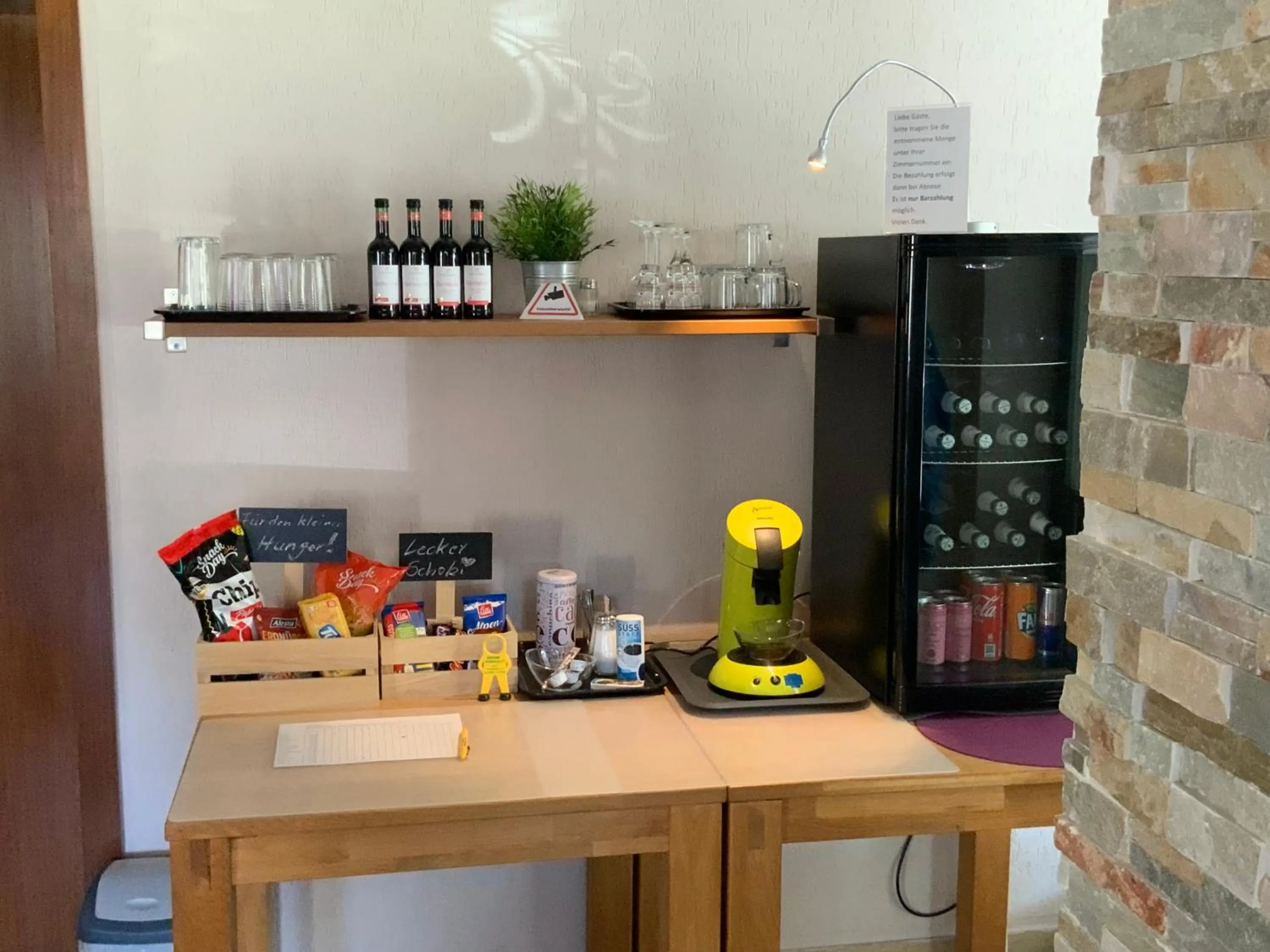 Food and drinks in Hotel am Siebenpfennigsknapp