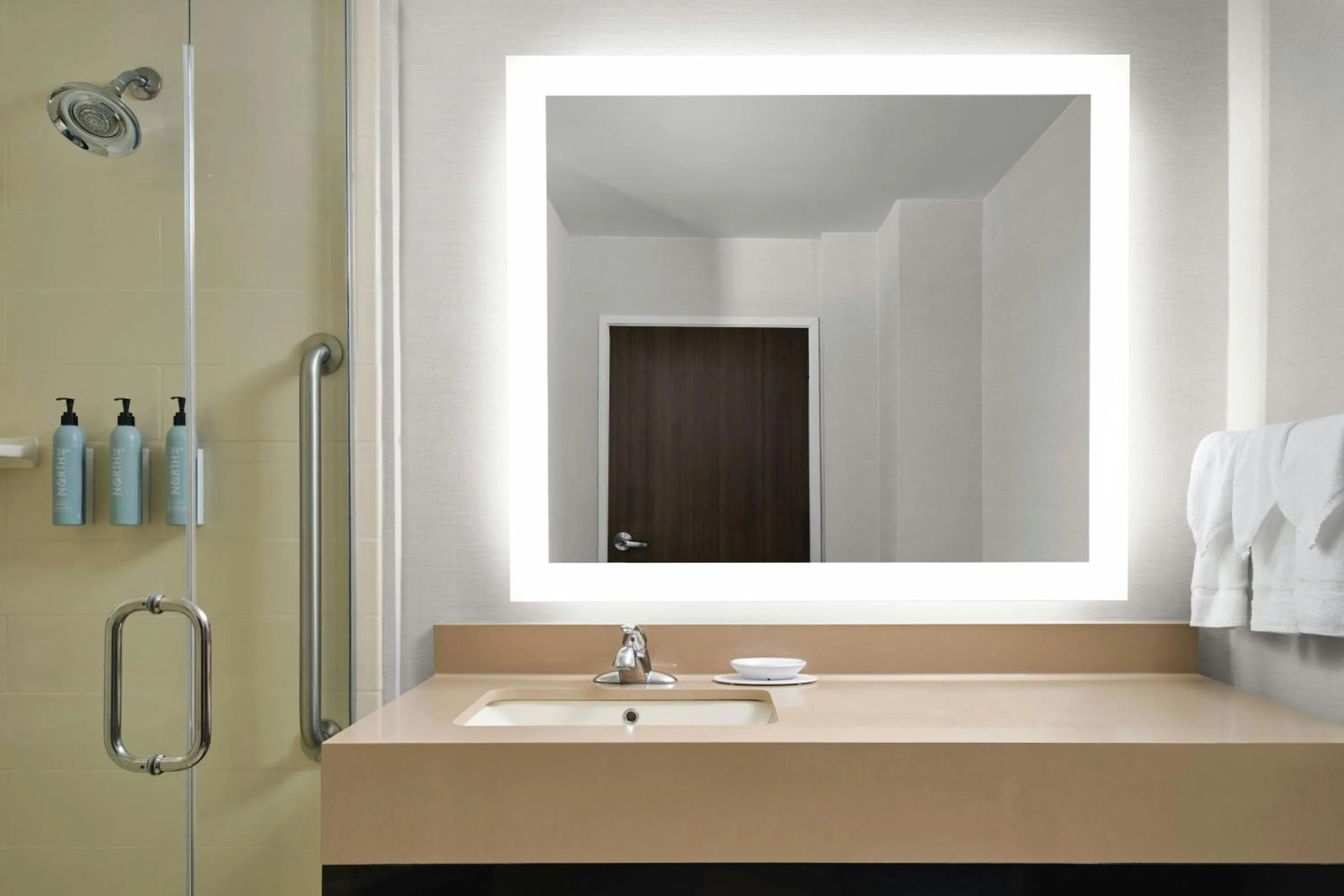 Bathroom in Courtyard by Marriott Dallas DFW Airport North/Grapevine